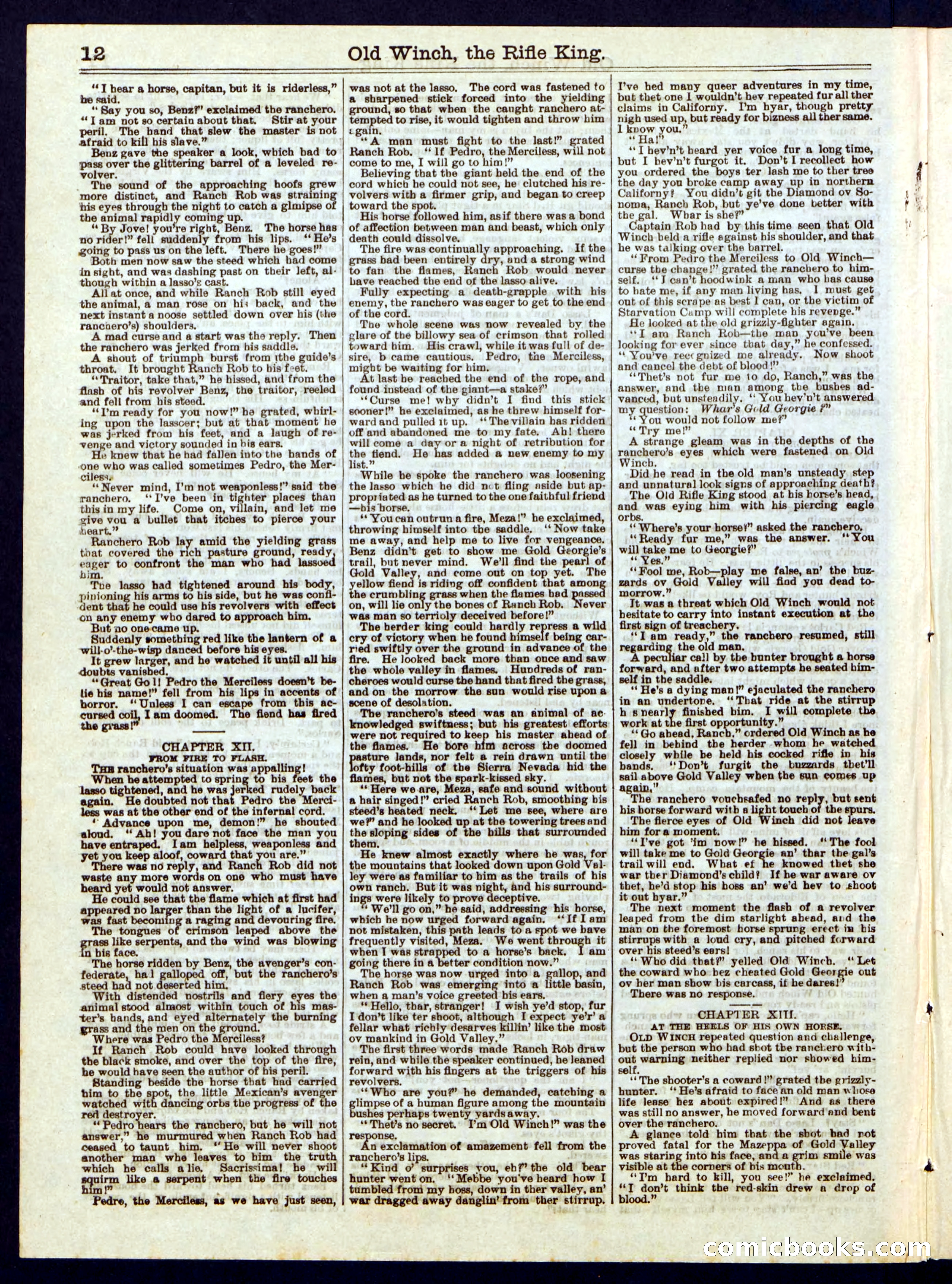 Beadle's Half Dime Library, No. 279 — page 12 of 16