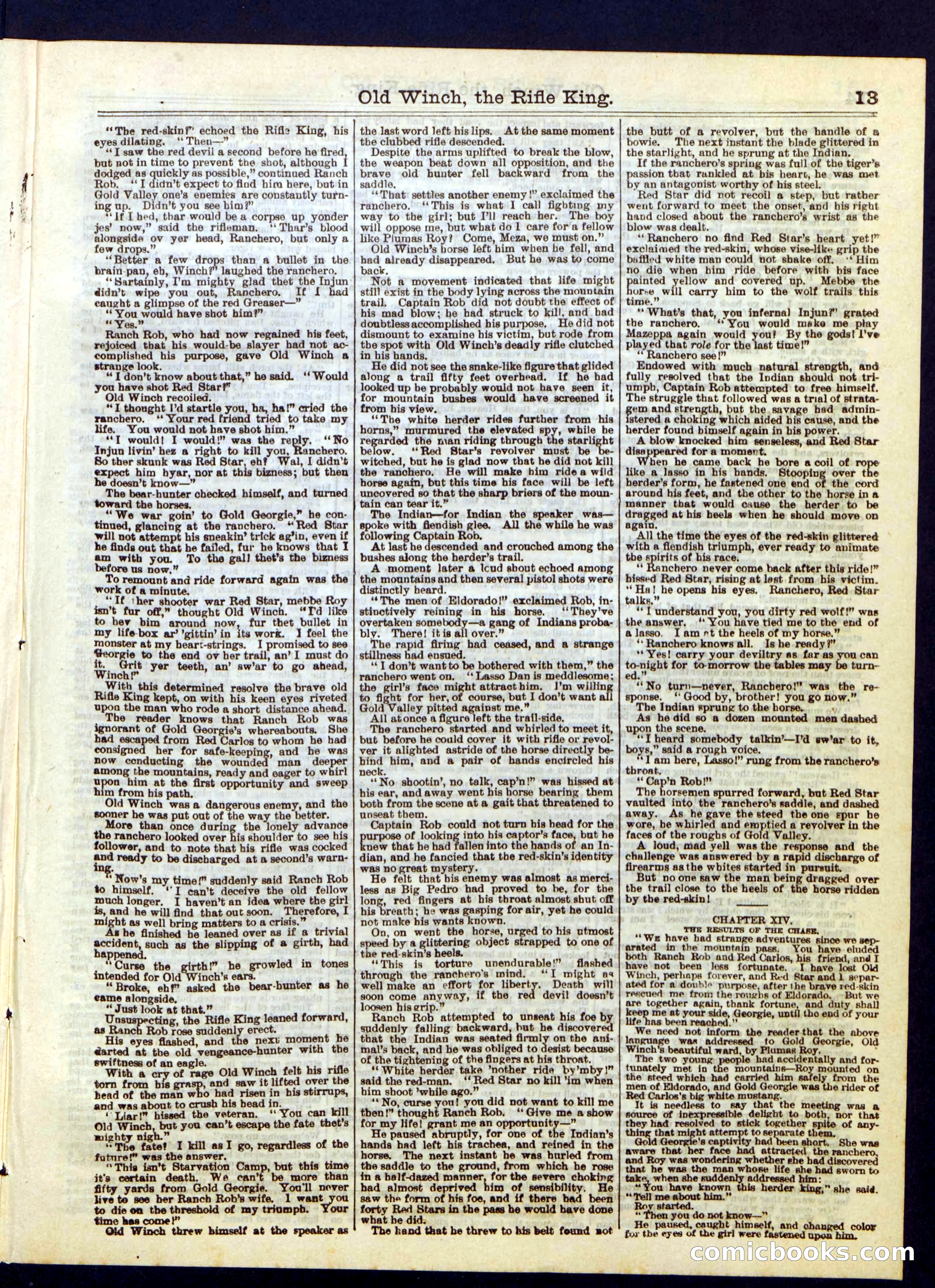 Beadle's Half Dime Library, No. 279 — page 13 of 16