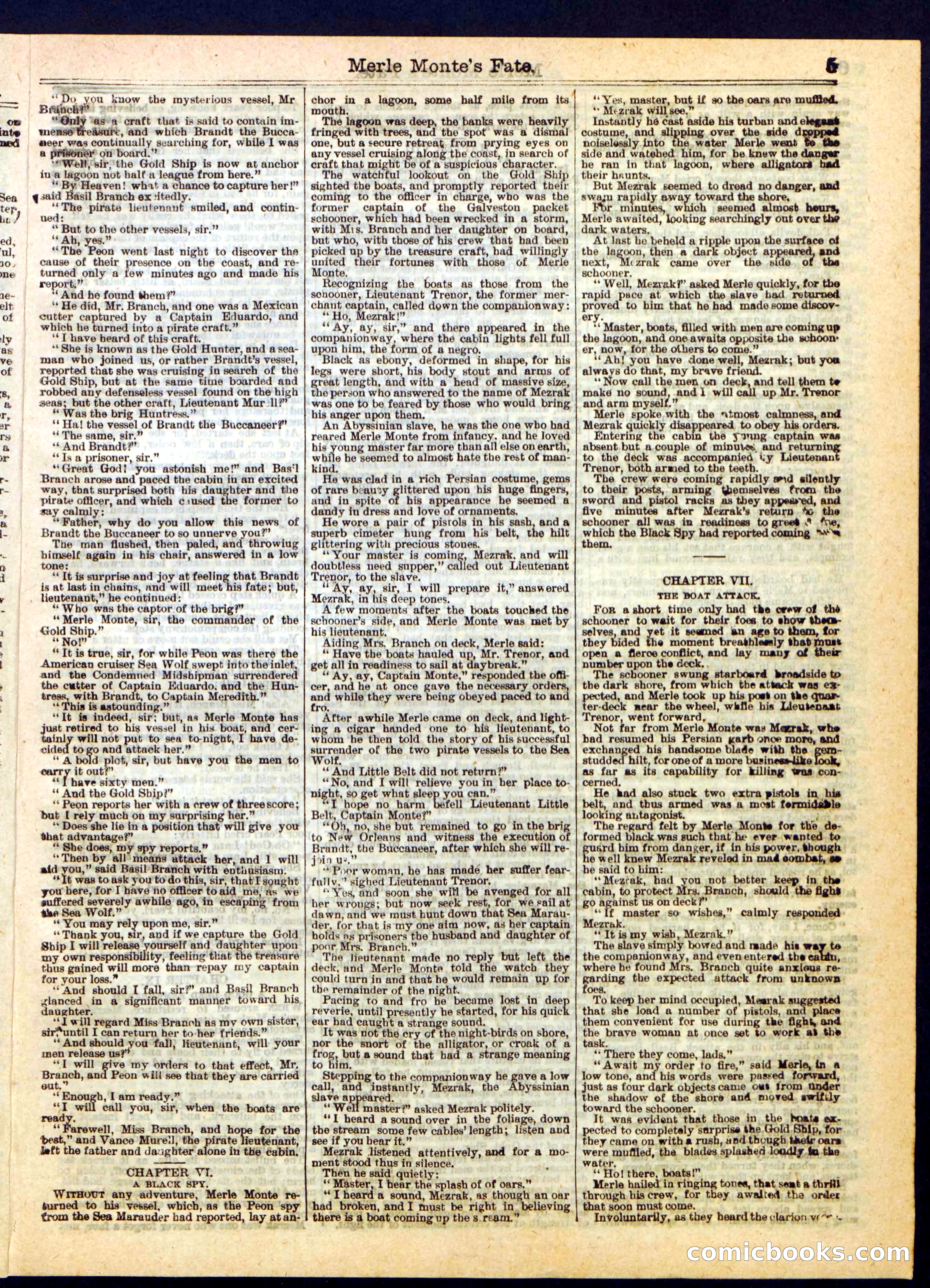 Beadle's Half Dime Library No. 280 — page 5 of 16