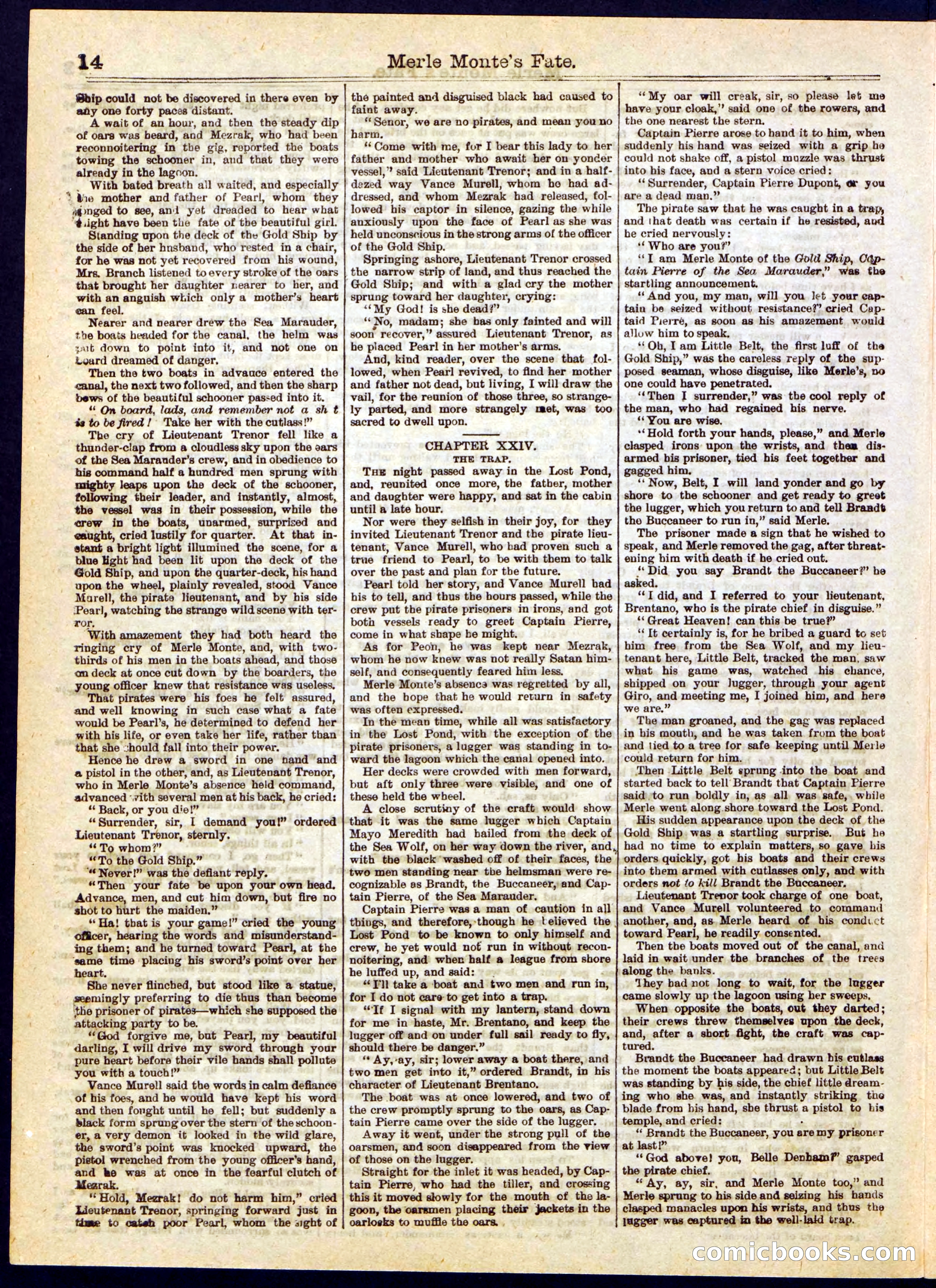 Beadle's Half Dime Library No. 280 — page 14 of 16