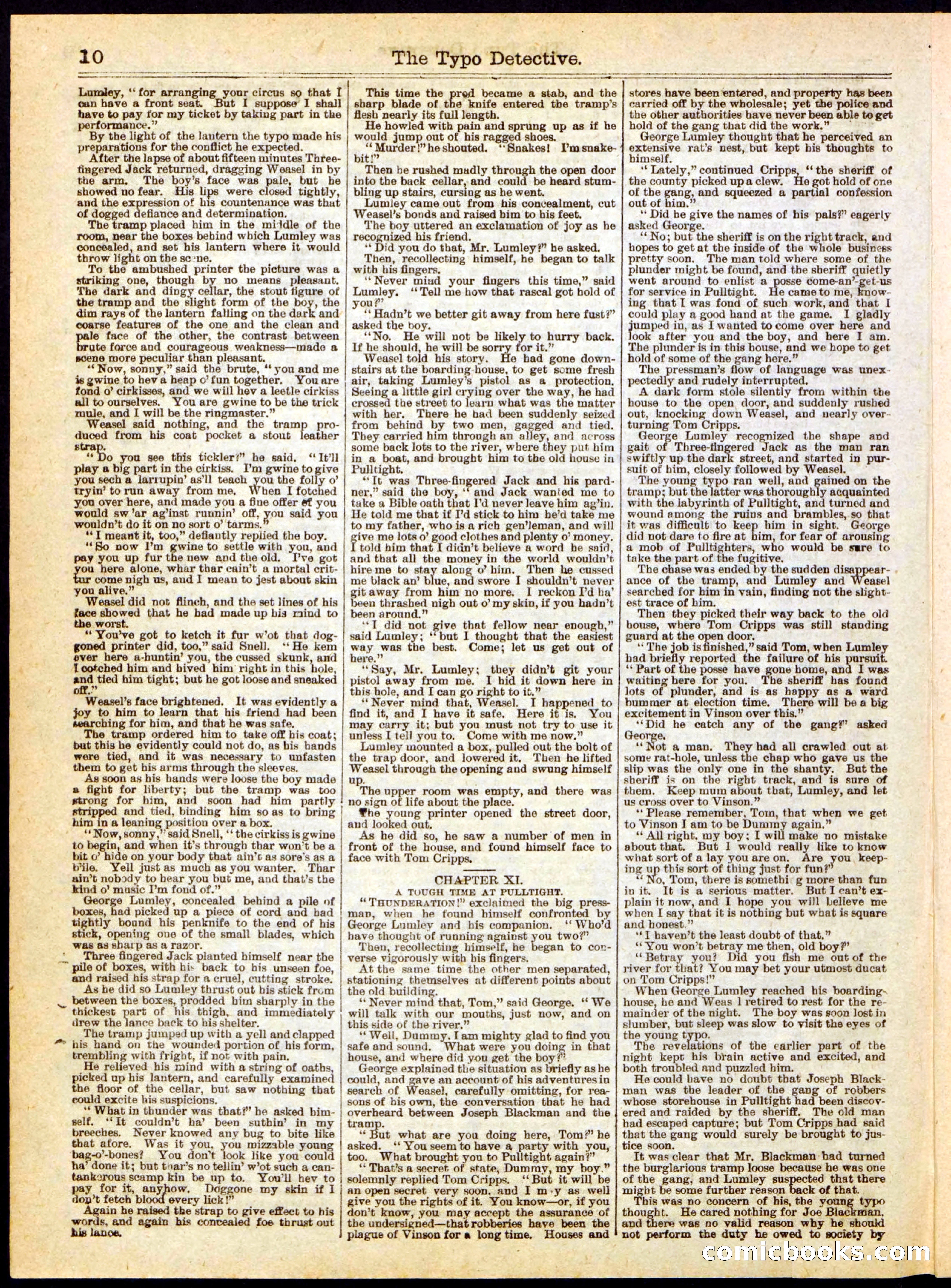 Beadle's Half Dime Library No. 282 — page 10 of 16