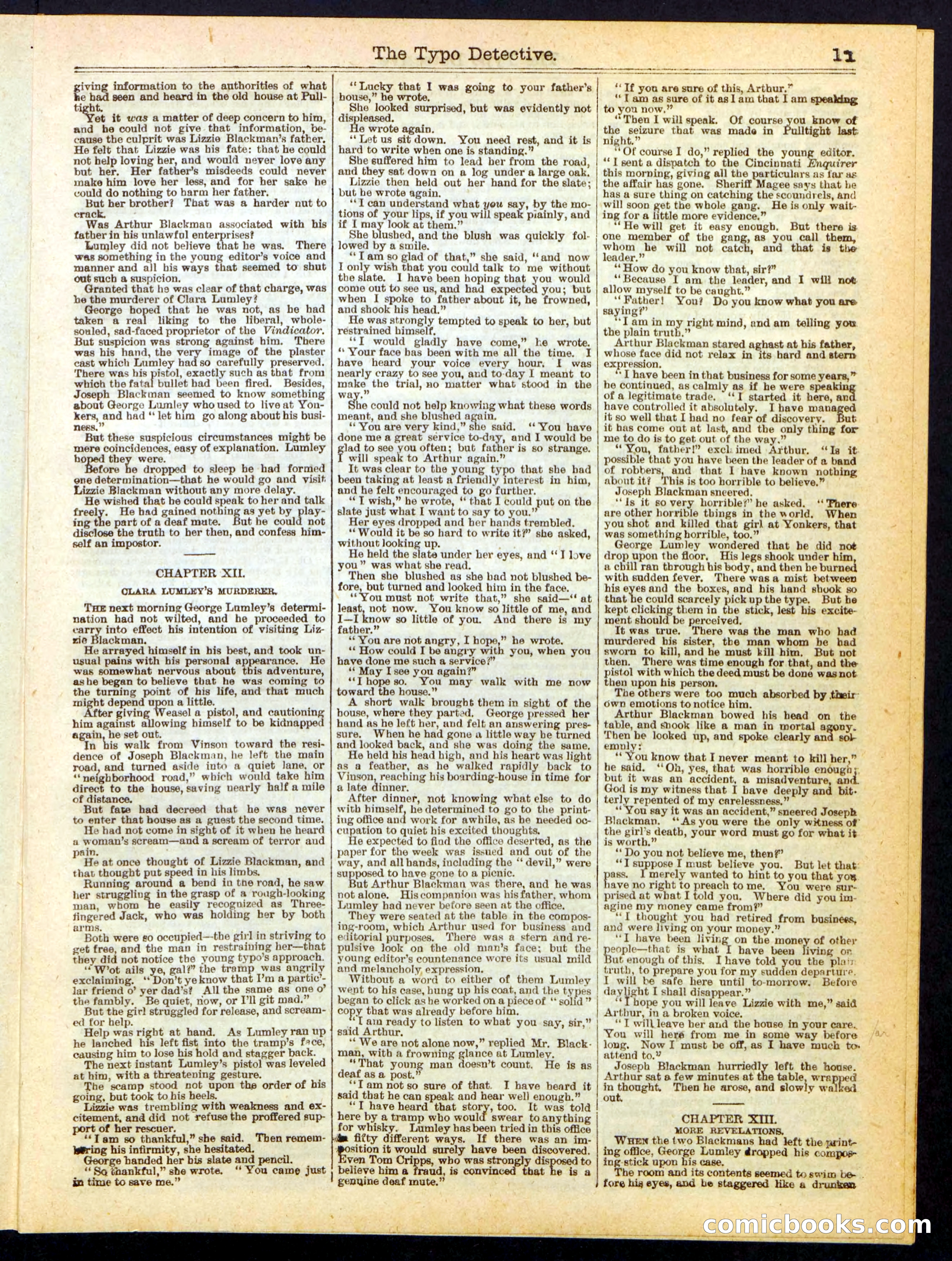 Beadle's Half Dime Library No. 282 — page 11 of 16