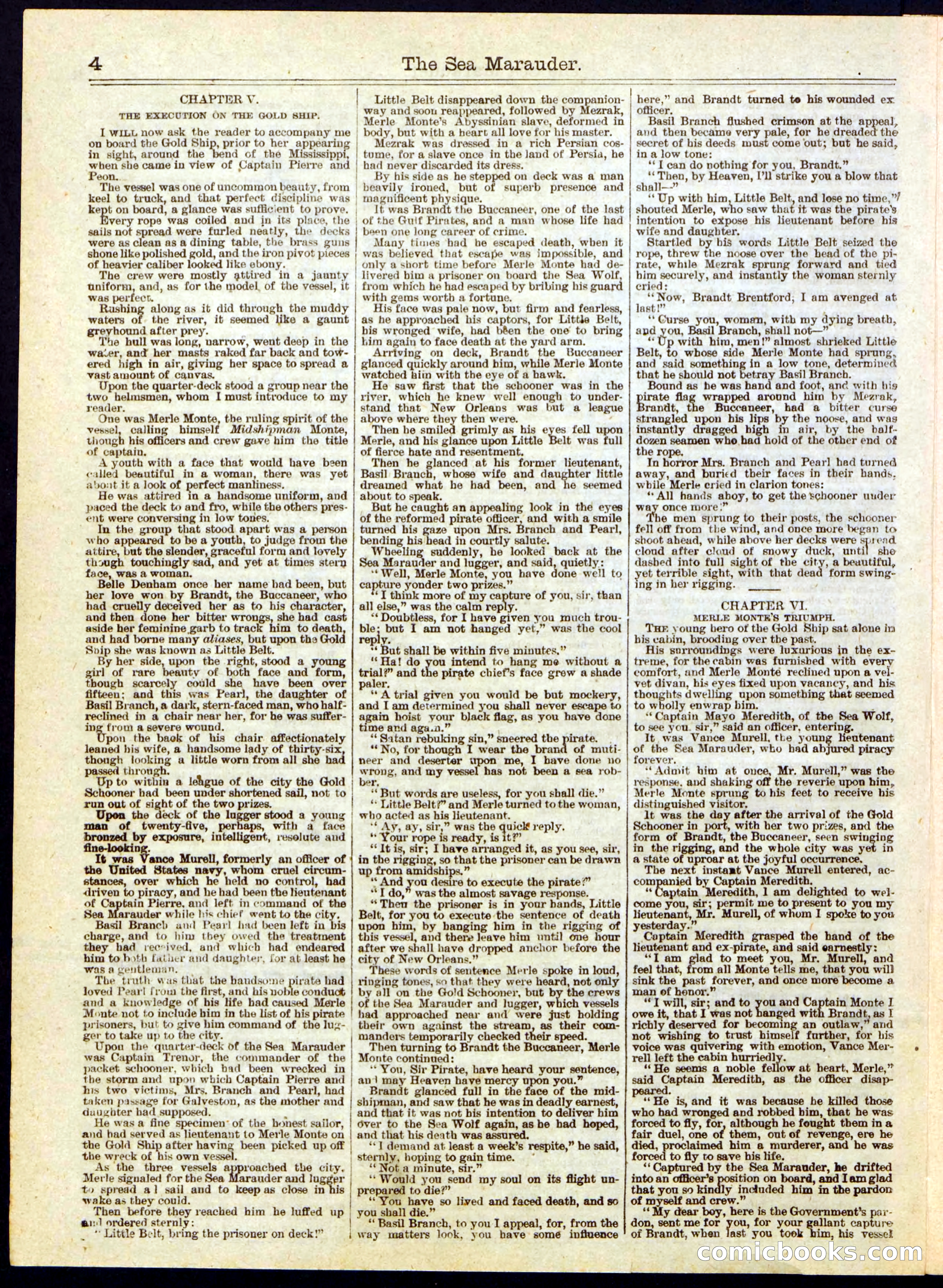 Beadle's Half Dime Library, No. 284 — page 4 of 16