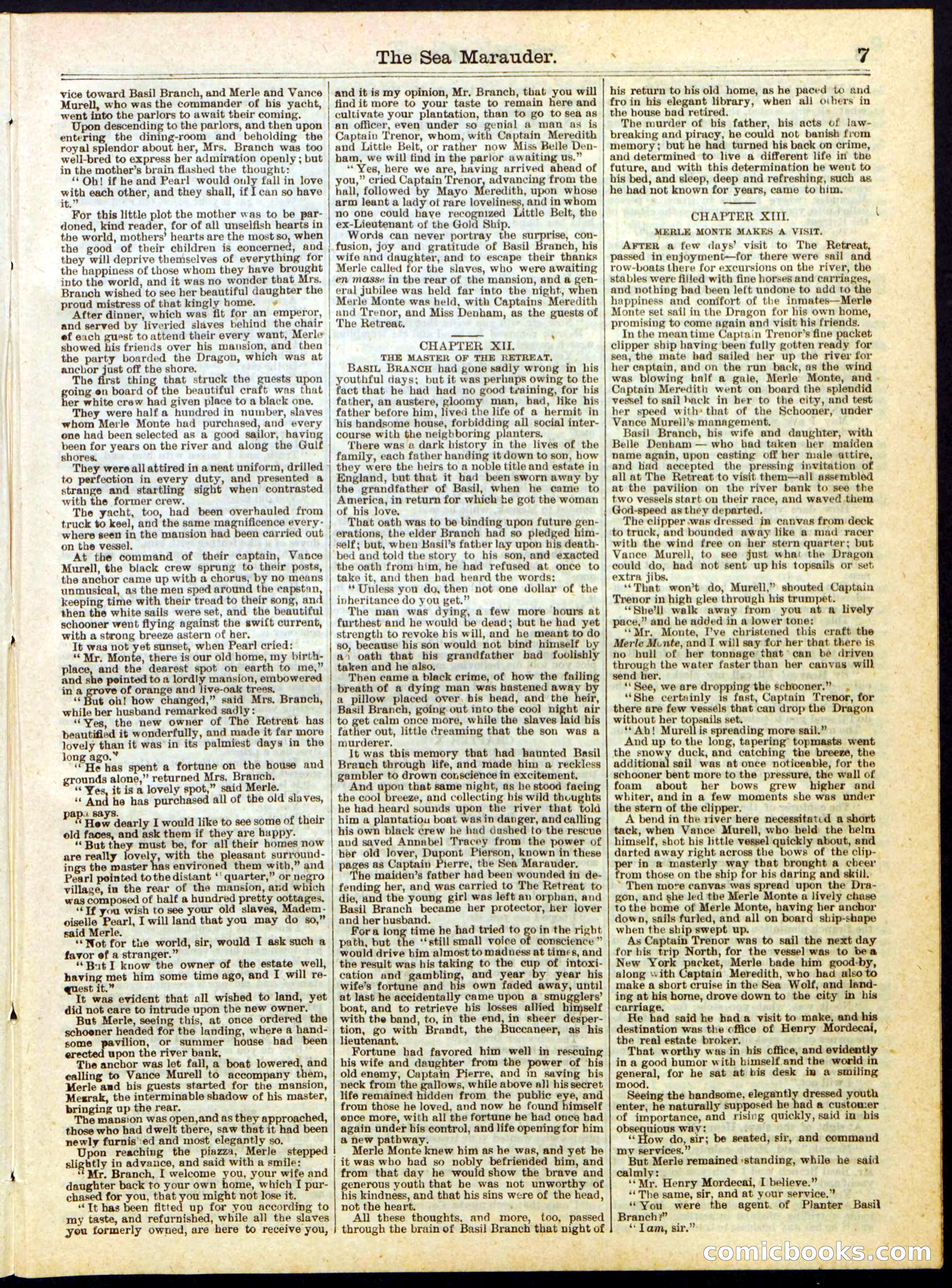 Beadle's Half Dime Library, No. 284 — page 7 of 16