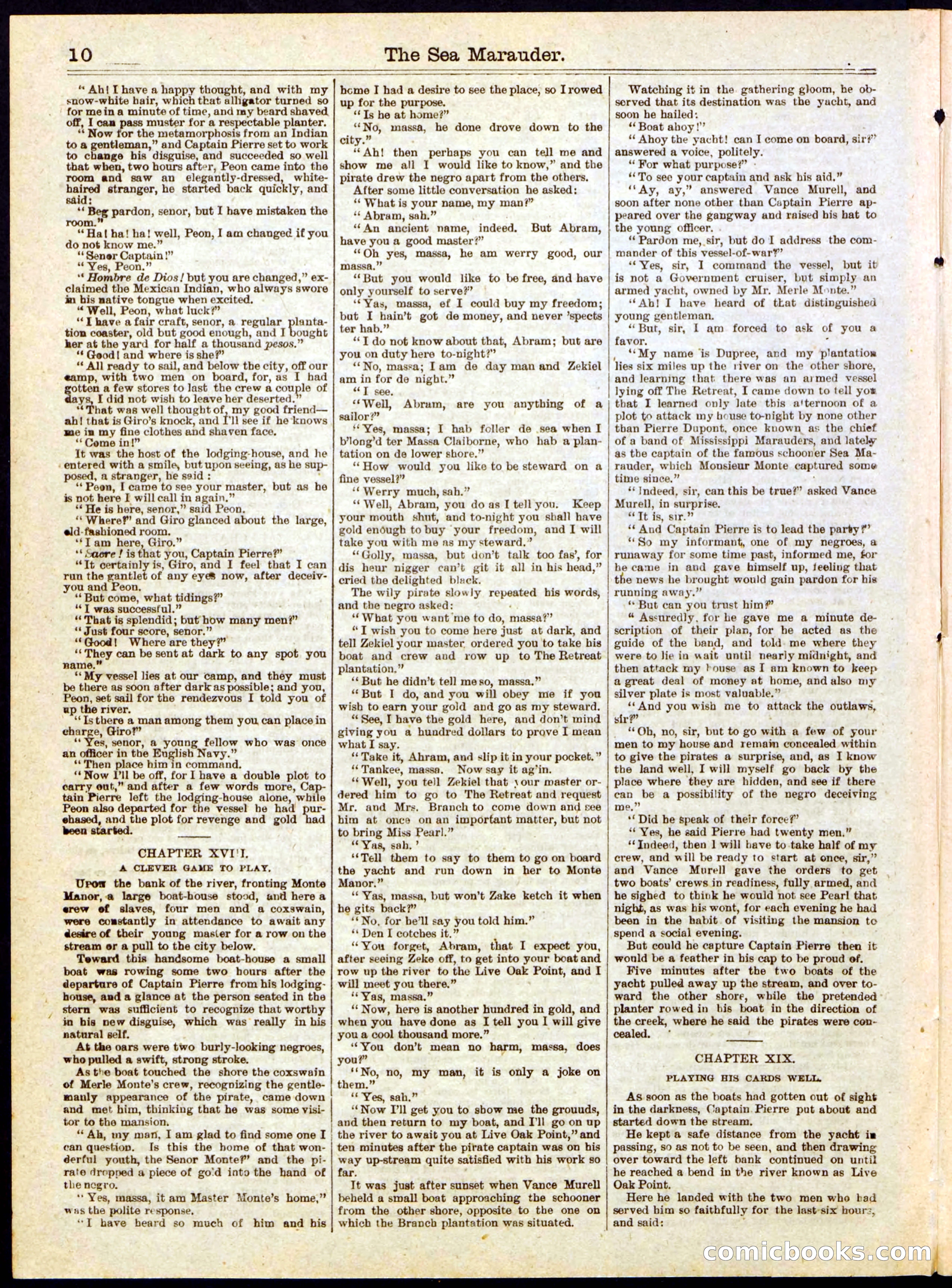 Beadle's Half Dime Library, No. 284 — page 10 of 16