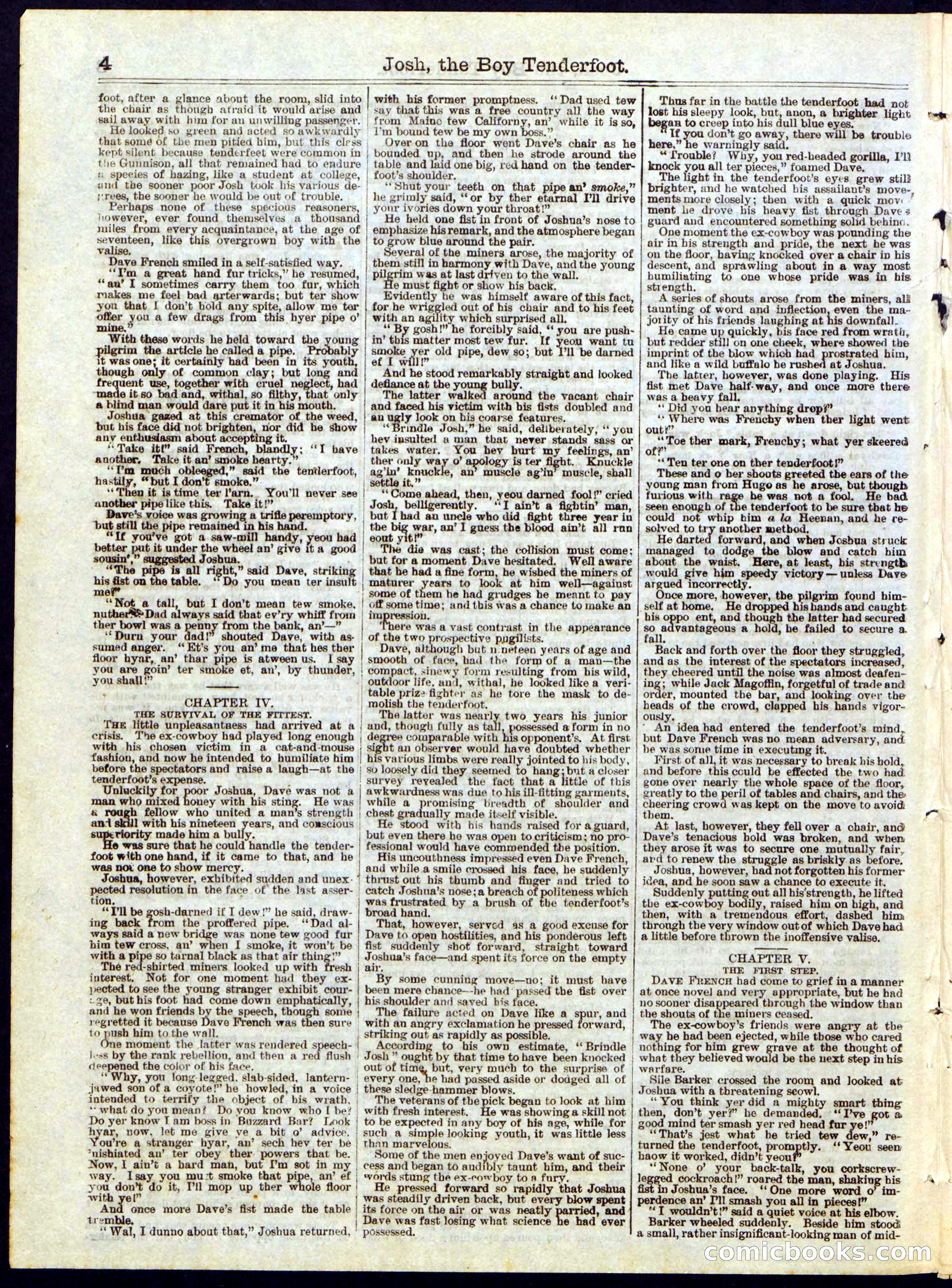 Beadle's Half Dime Library, No. 286 — page 4 of 16