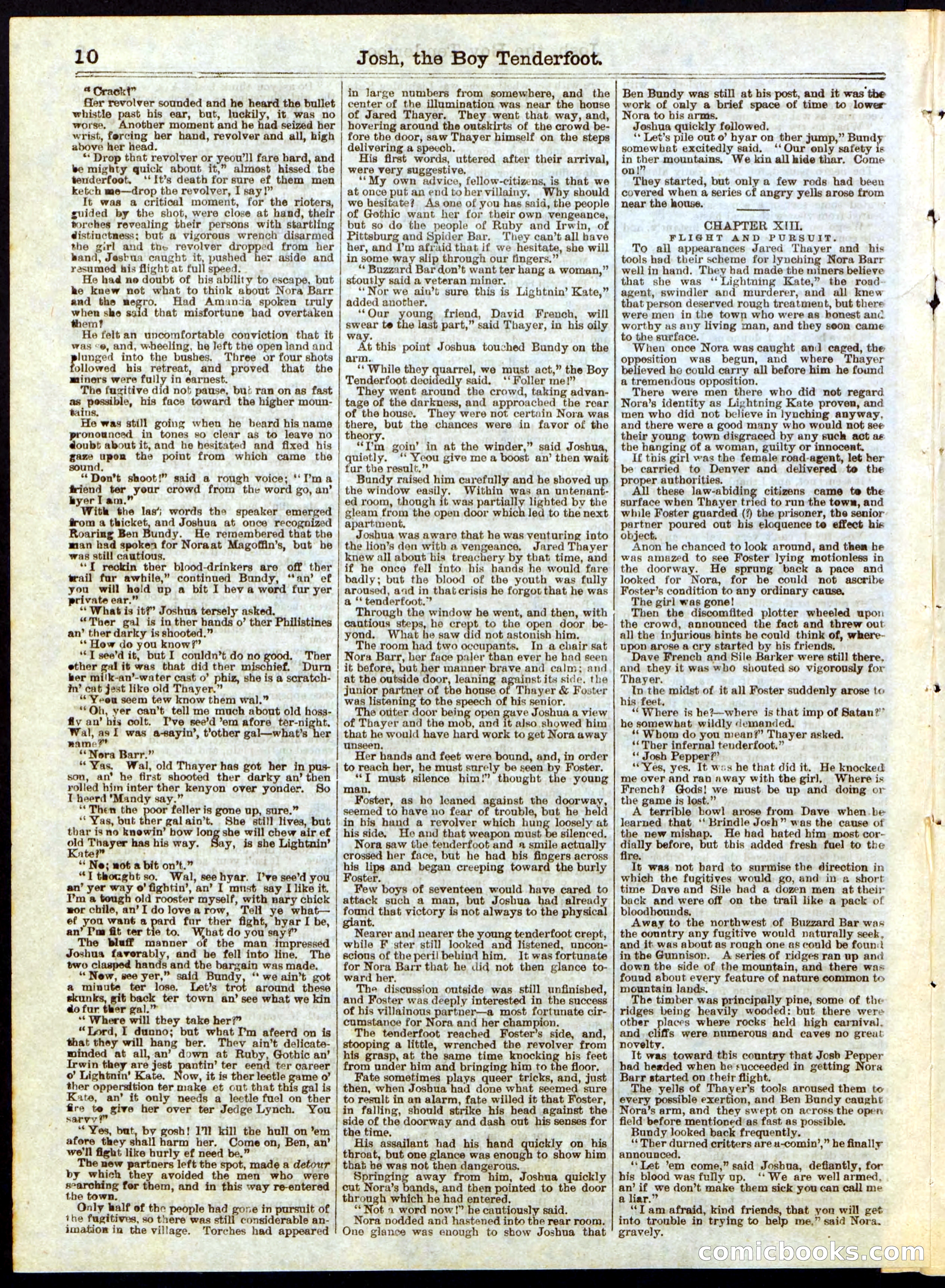 Beadle's Half Dime Library, No. 286 — page 10 of 16