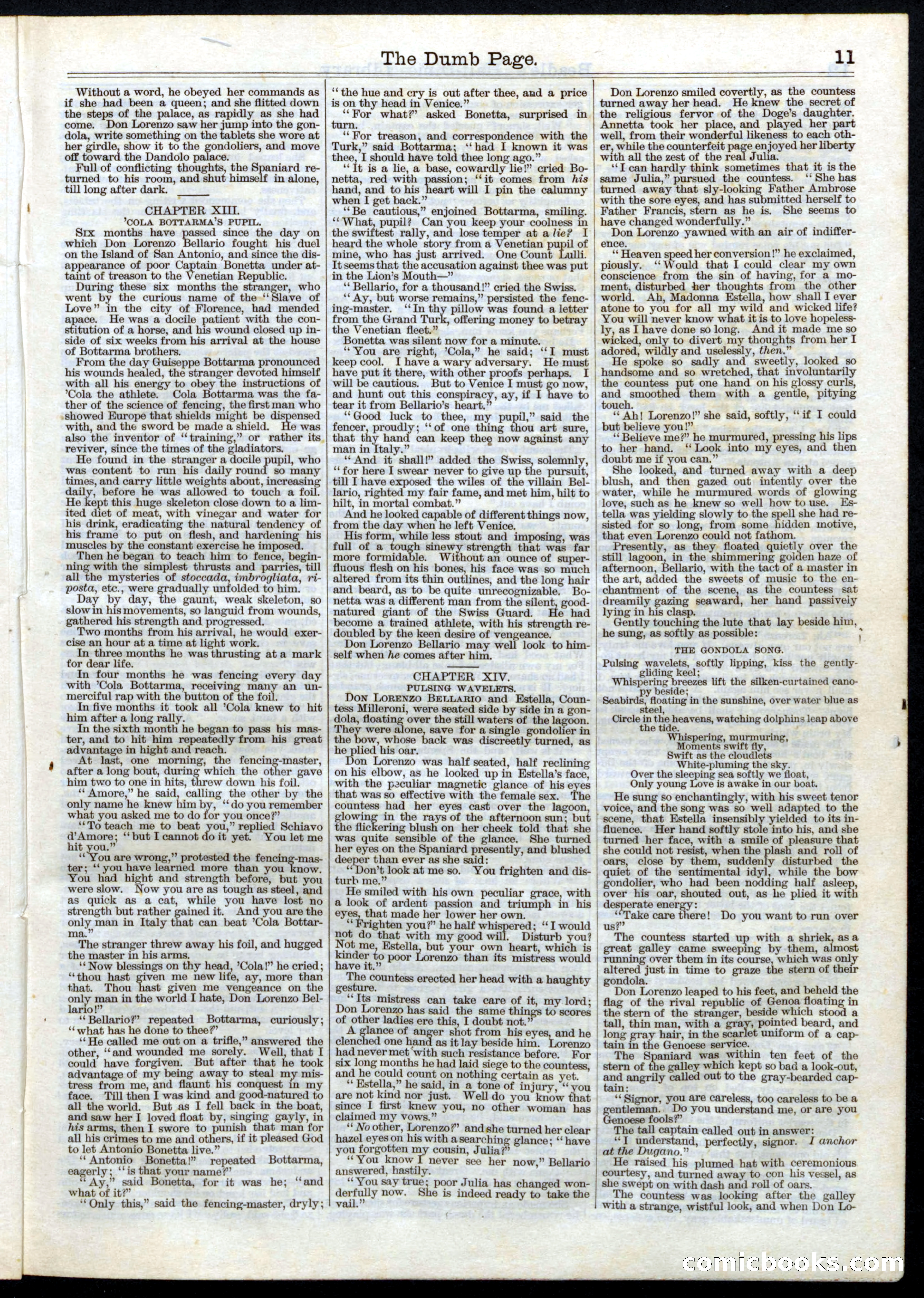 Beadle's Half Dime Library, No. 29 — page 11 of 16