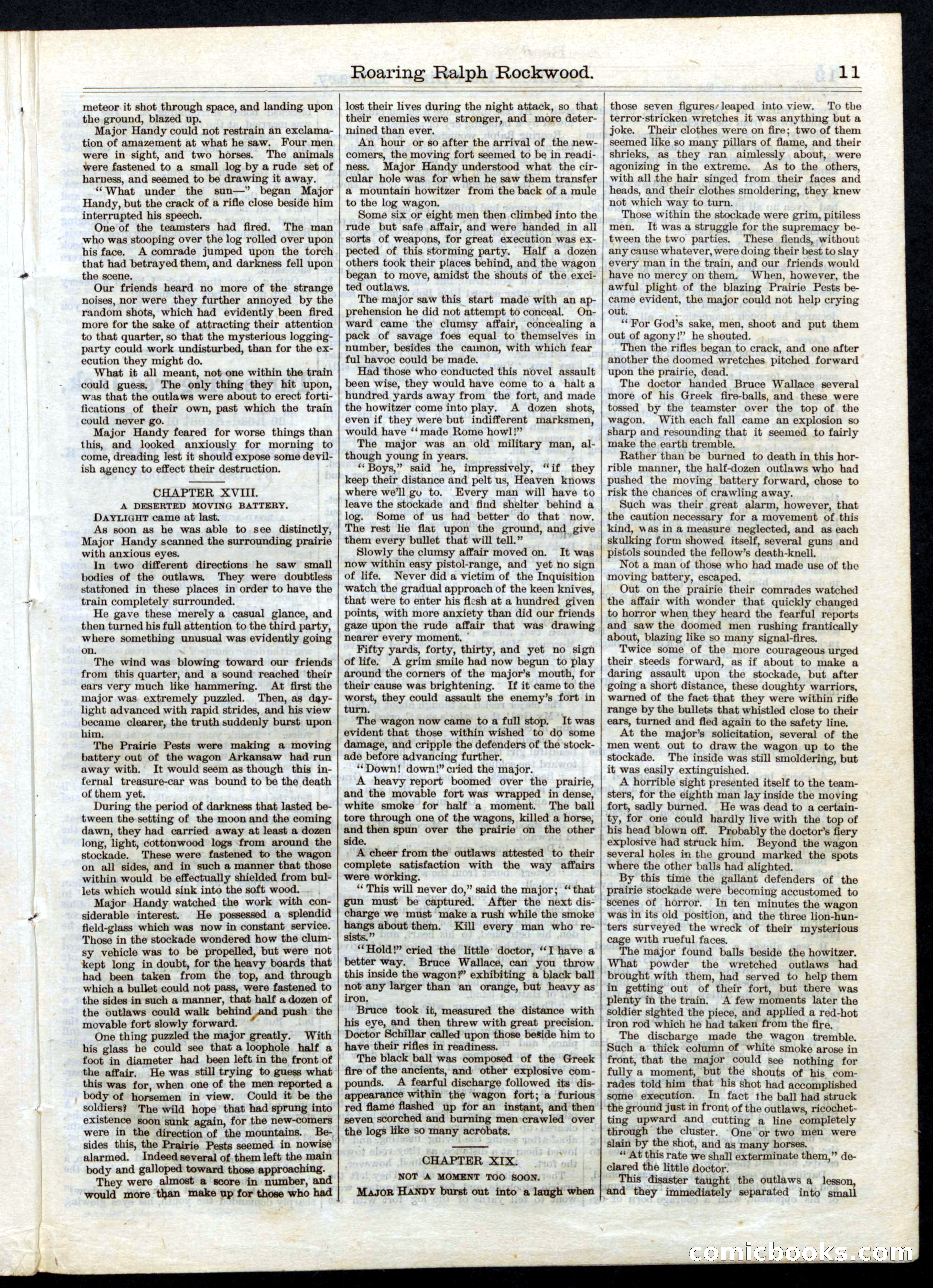 Beadle's Half Dime Library No. 30 — page 11 of 16