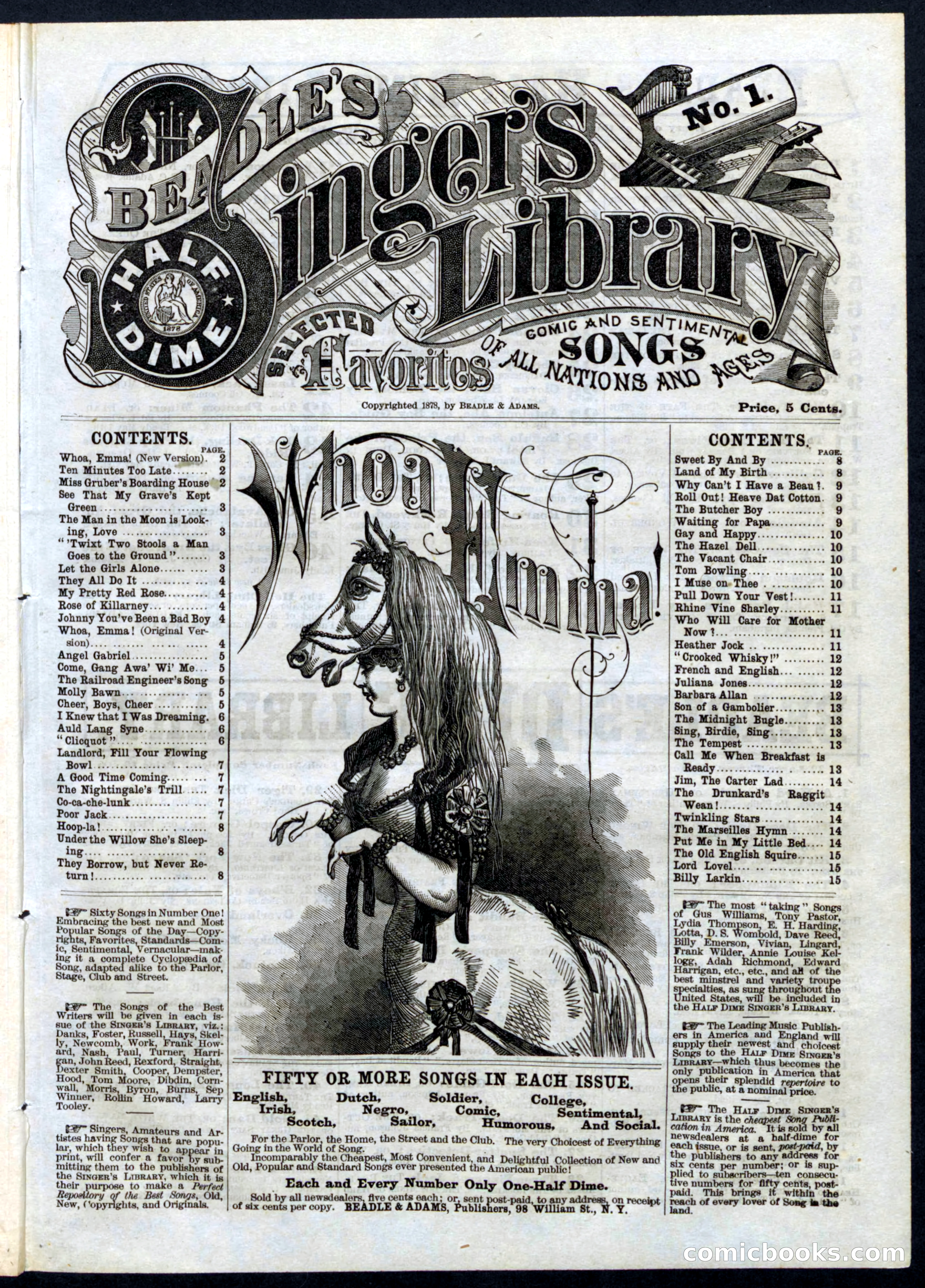 Beadle's Half Dime Library No. 30 — page 15 of 16