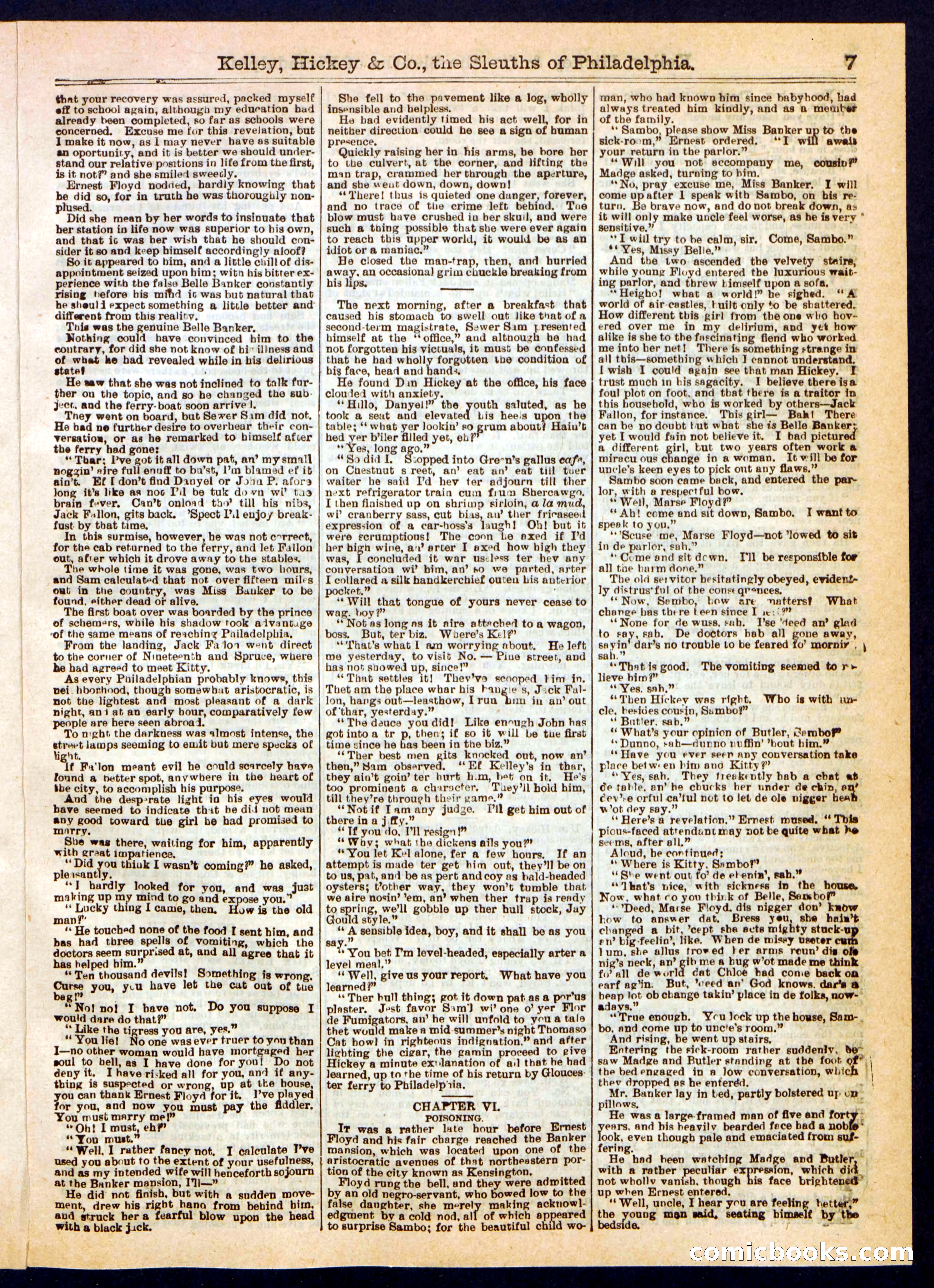 Beadle's Half Dime Library No. 325 — page 7 of 16