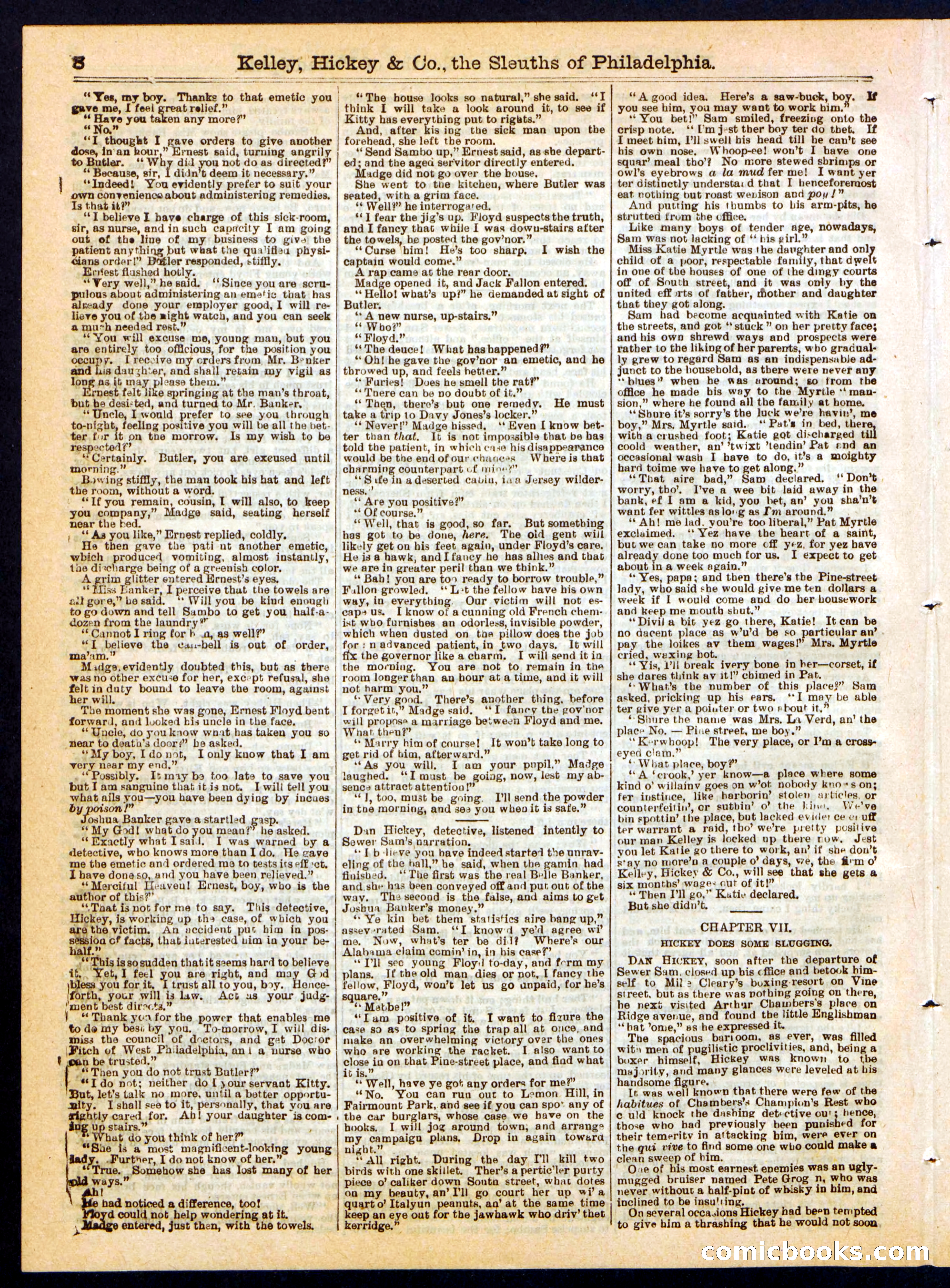 Beadle's Half Dime Library No. 325 — page 8 of 16