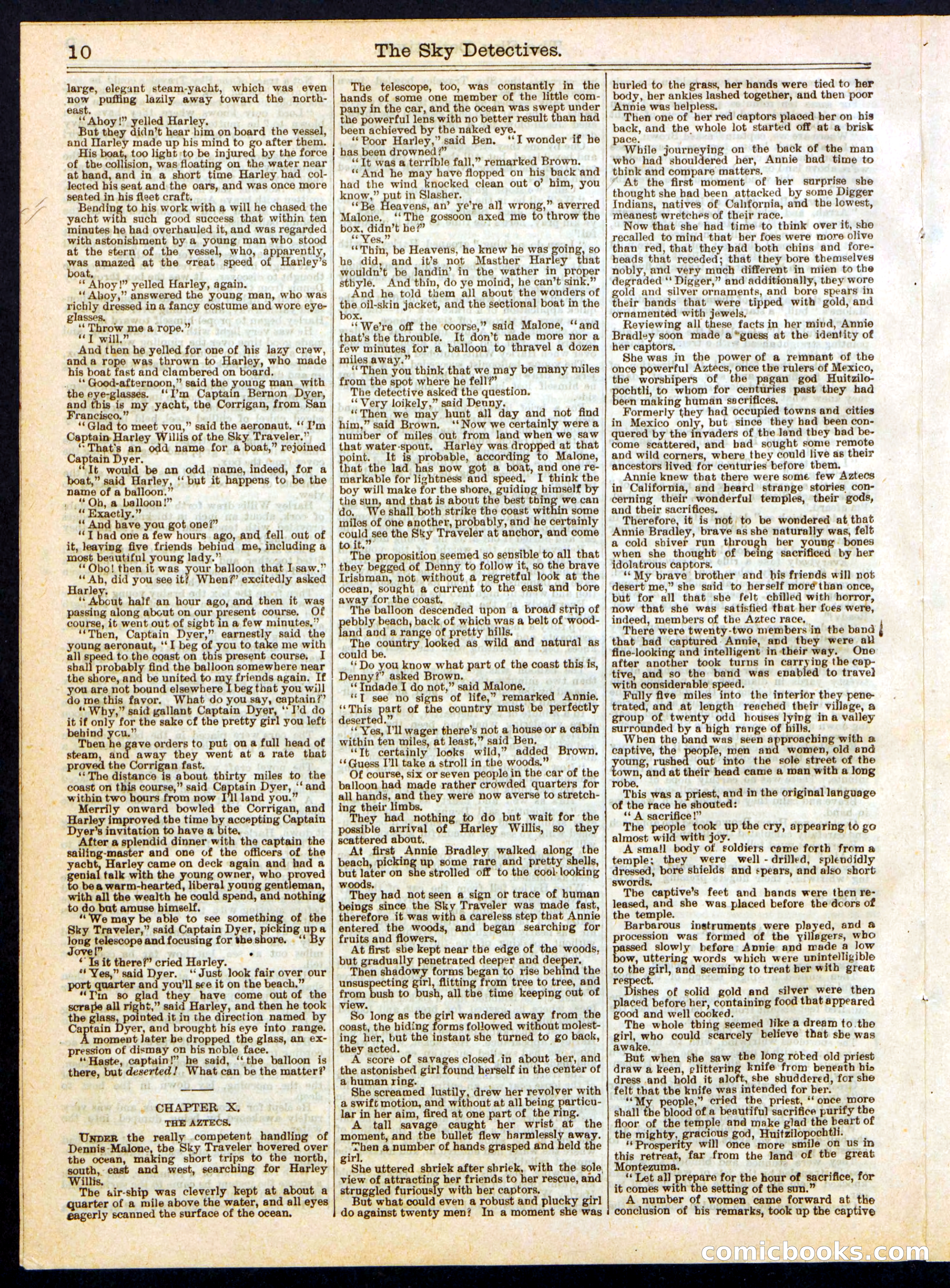 Beadle's Half Dime Library No. 328 — page 10 of 16