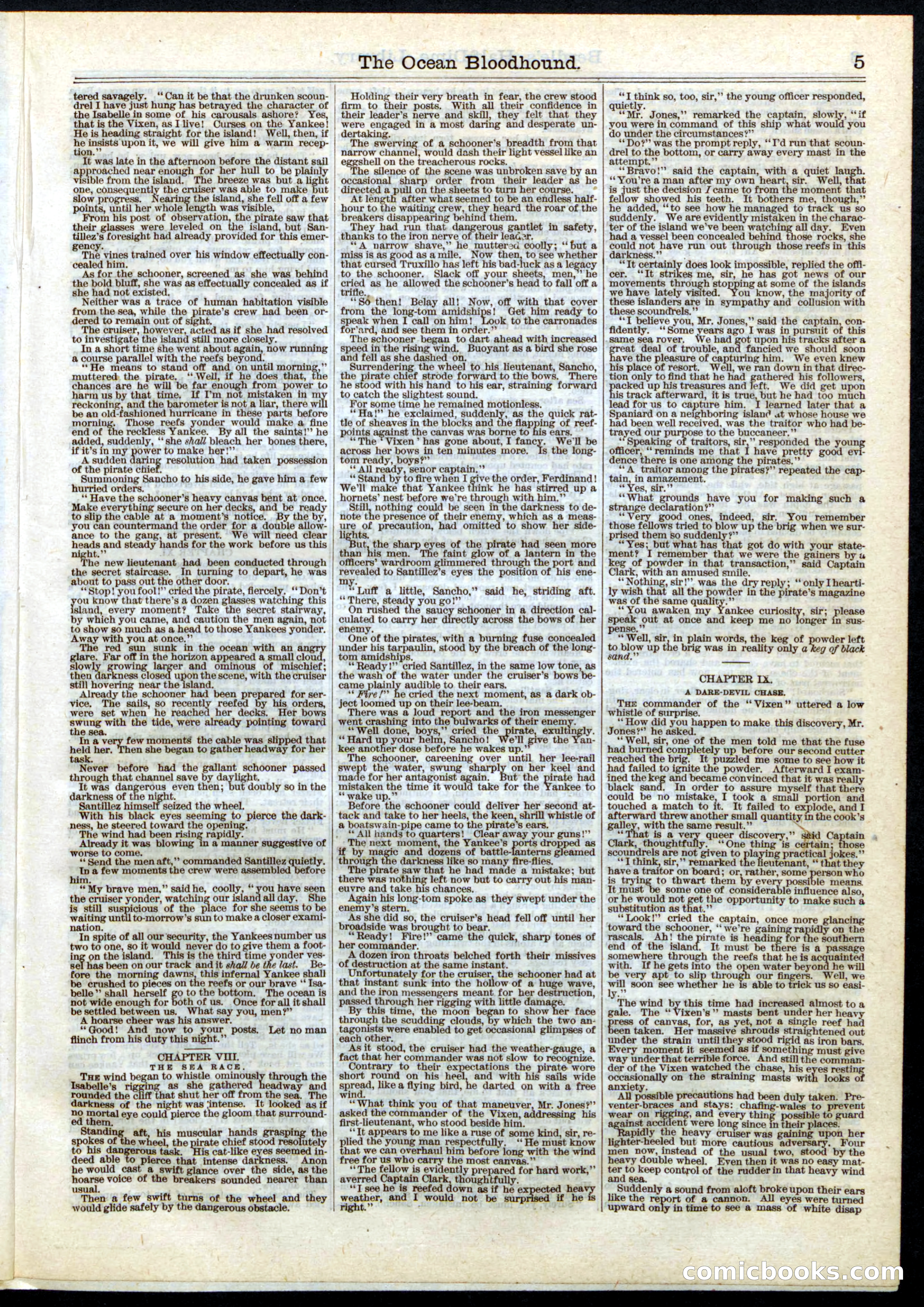 Beadle's Half Dime Library, No. 33 — page 5 of 16