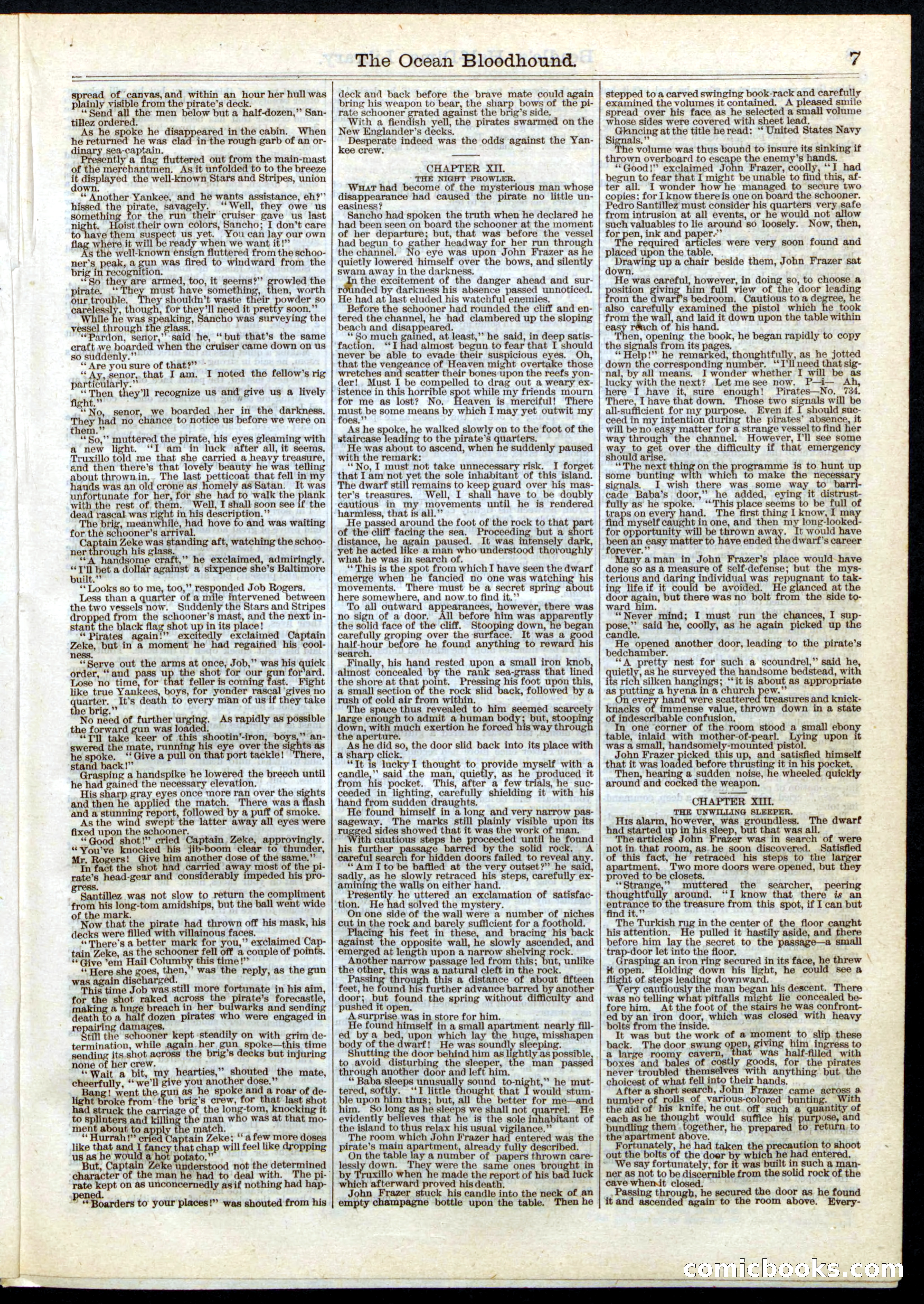 Beadle's Half Dime Library, No. 33 — page 7 of 16