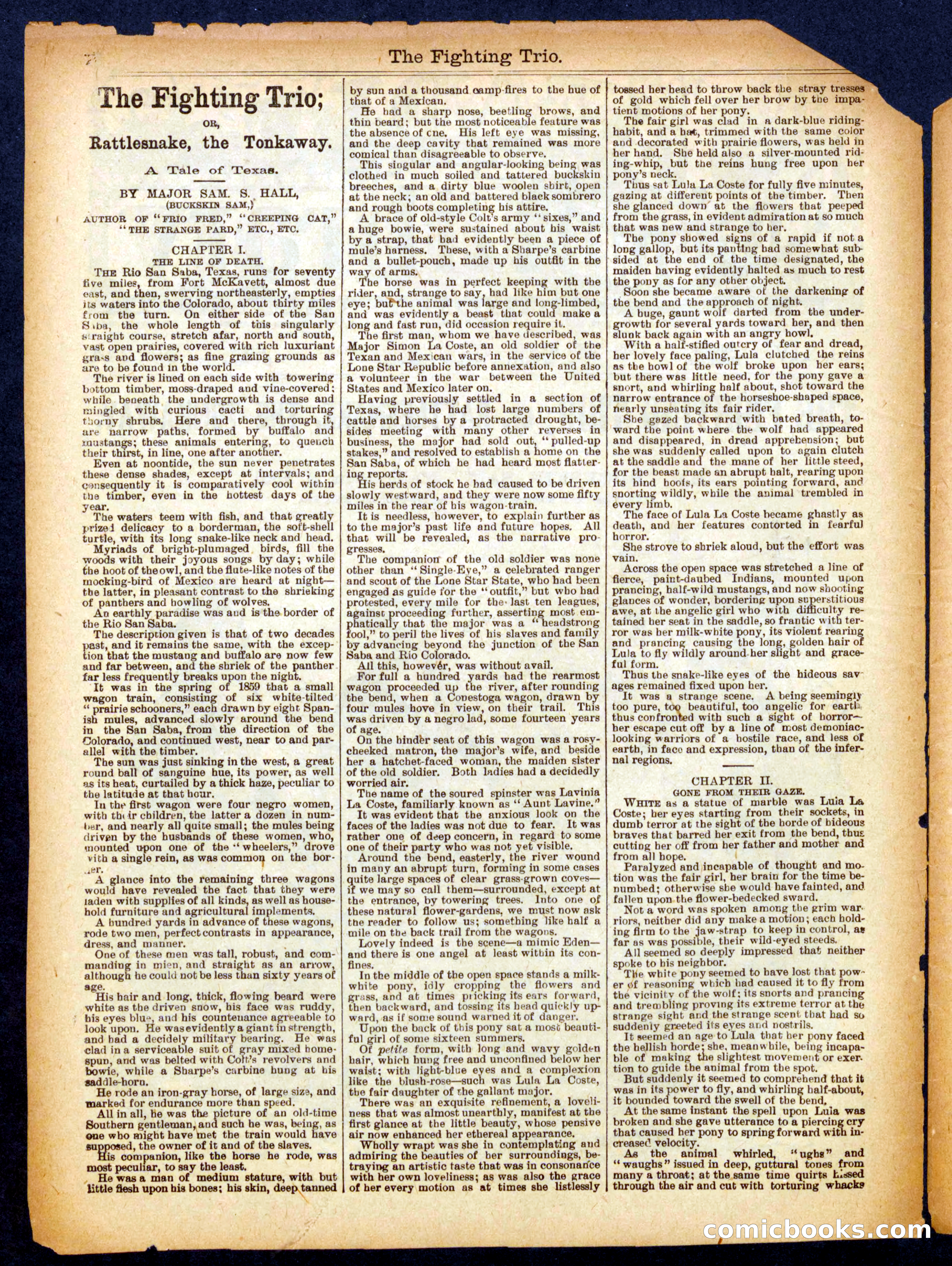 Beadle's Half Dime Library No. 344 — page 2 of 16