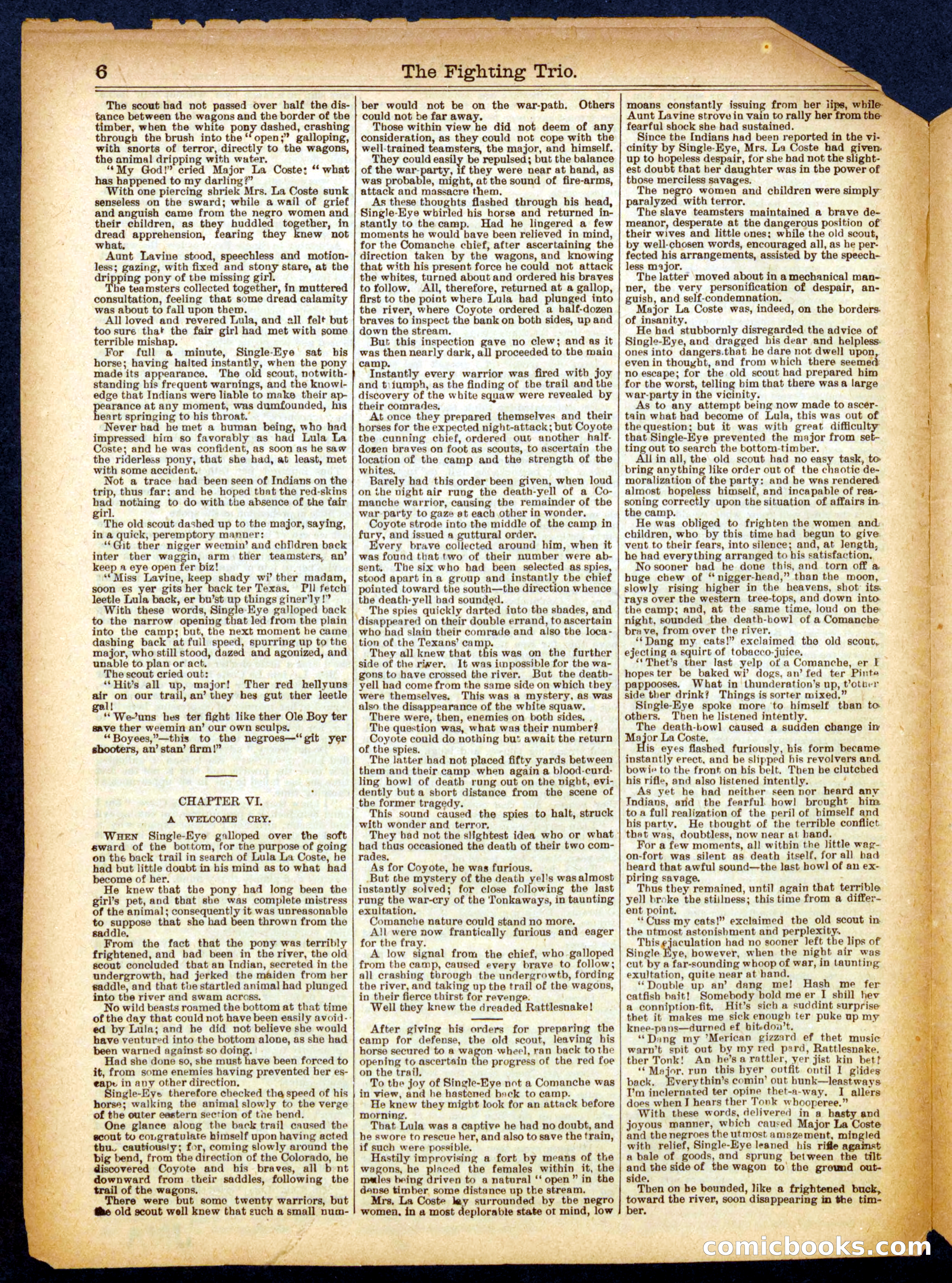 Beadle's Half Dime Library No. 344 — page 6 of 16