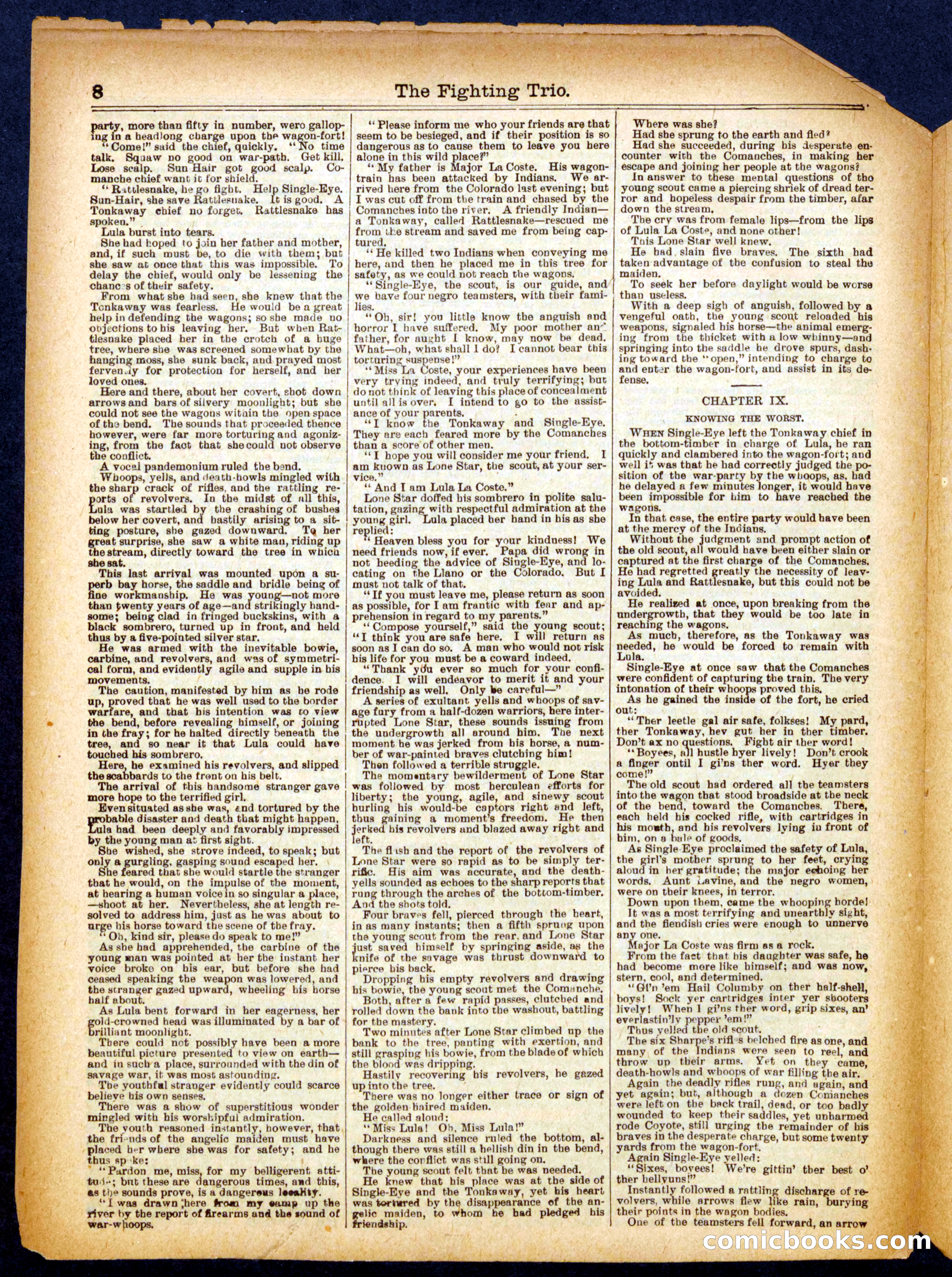 Beadle's Half Dime Library No. 344 — page 8 of 16