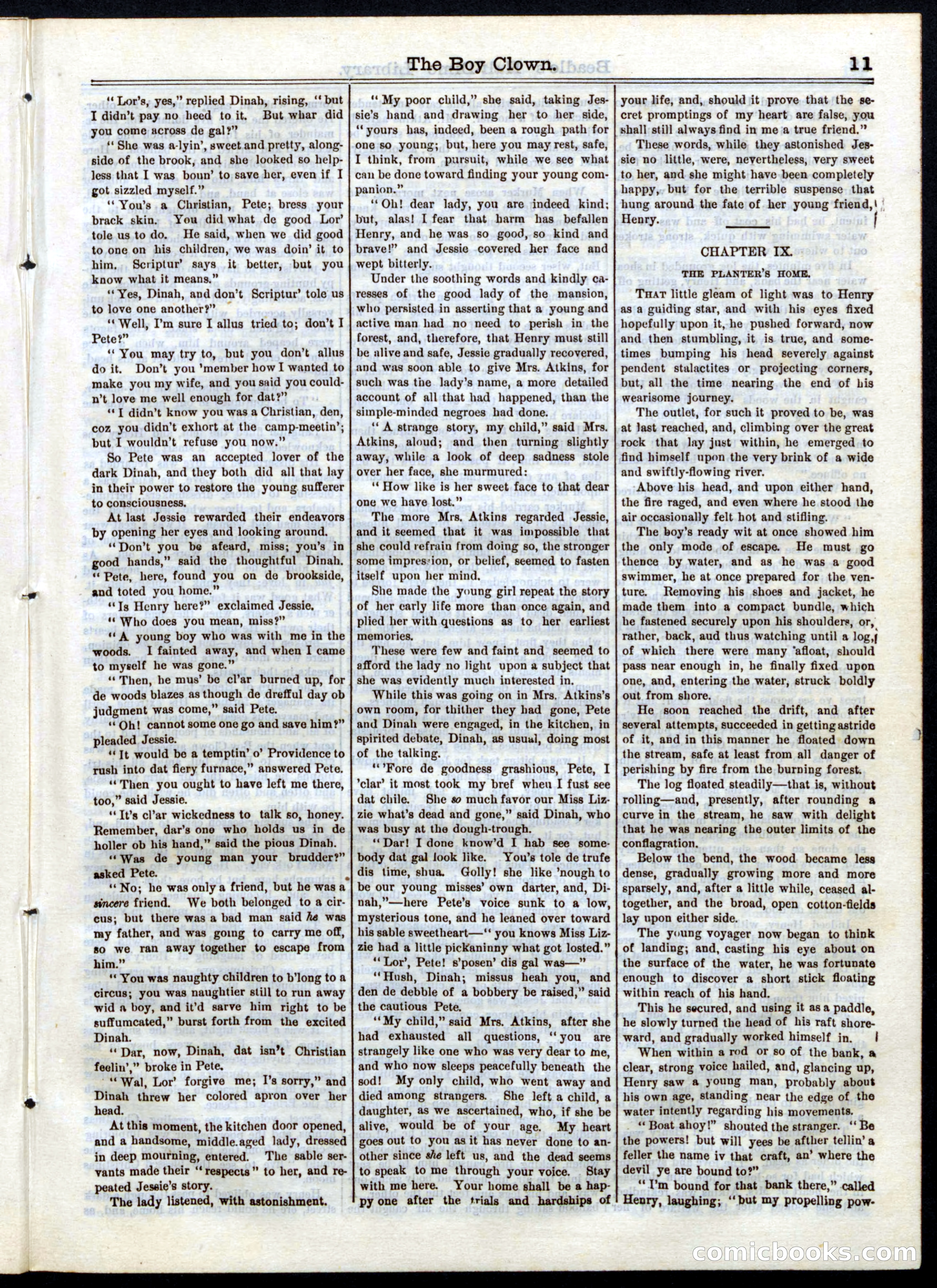 Beadle's Half Dime Library, No. 36 — page 11 of 16