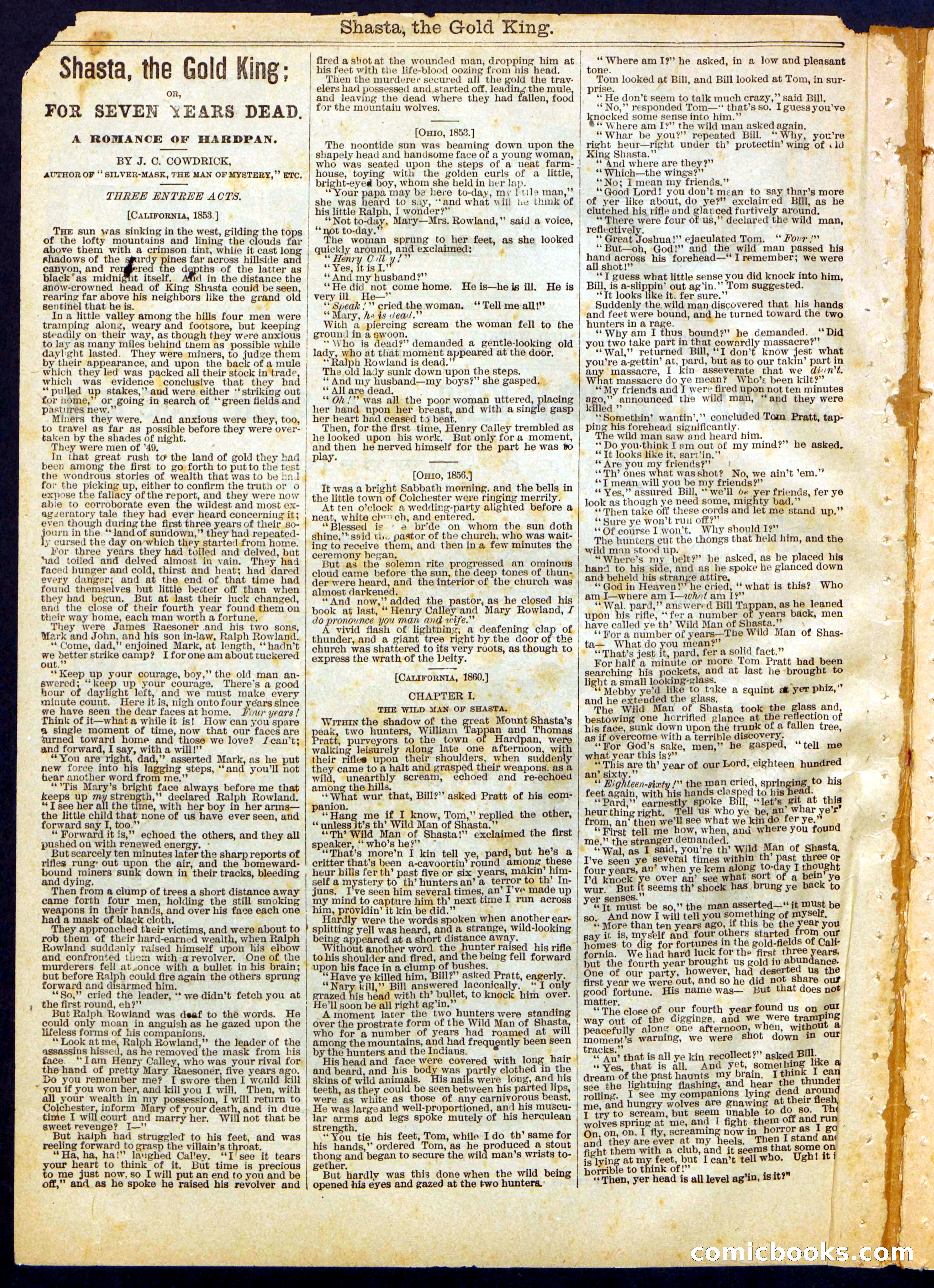 Beadle's Half Dime Library No. 369 — page 2 of 16