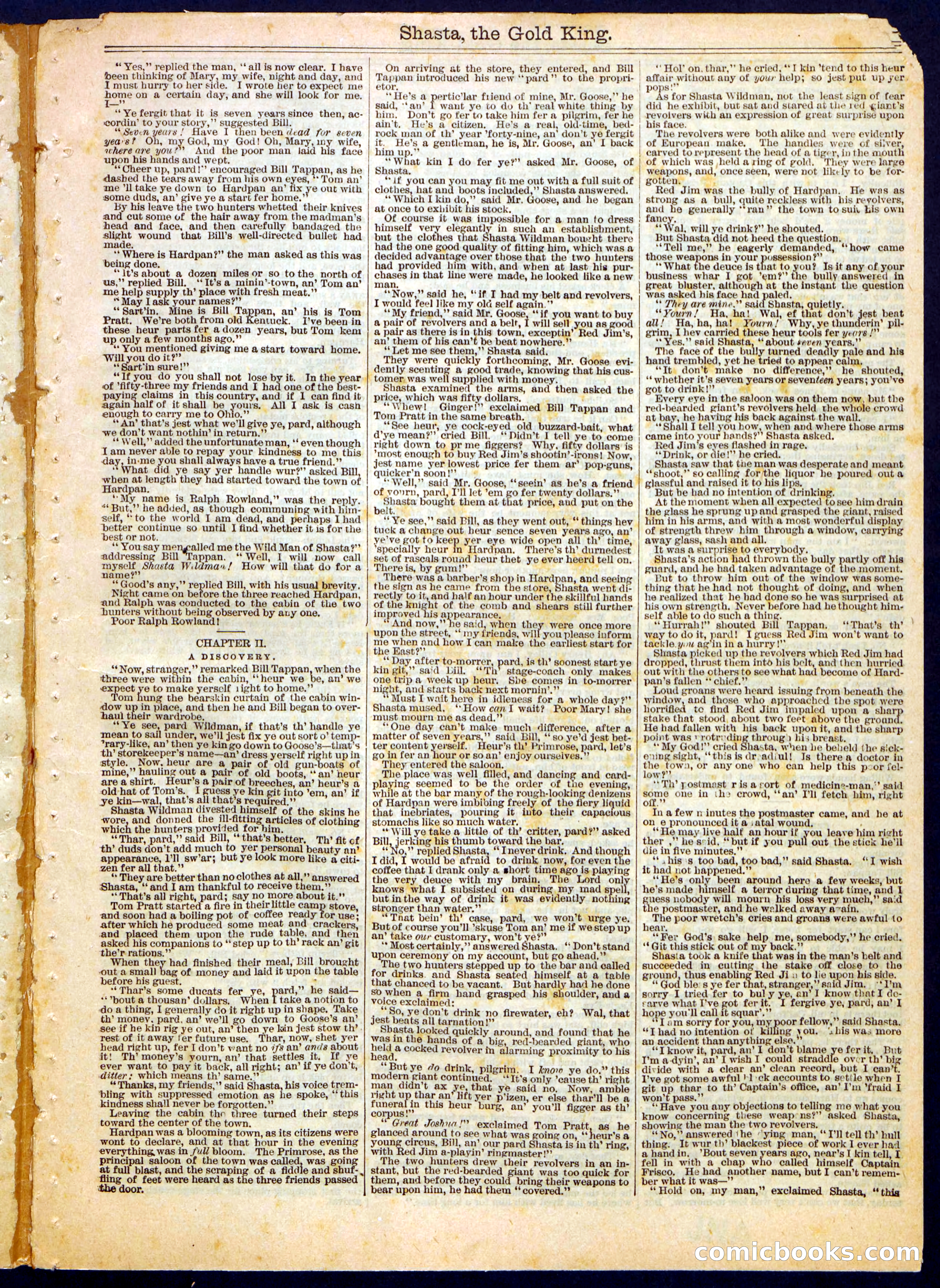 Beadle's Half Dime Library No. 369 — page 3 of 16