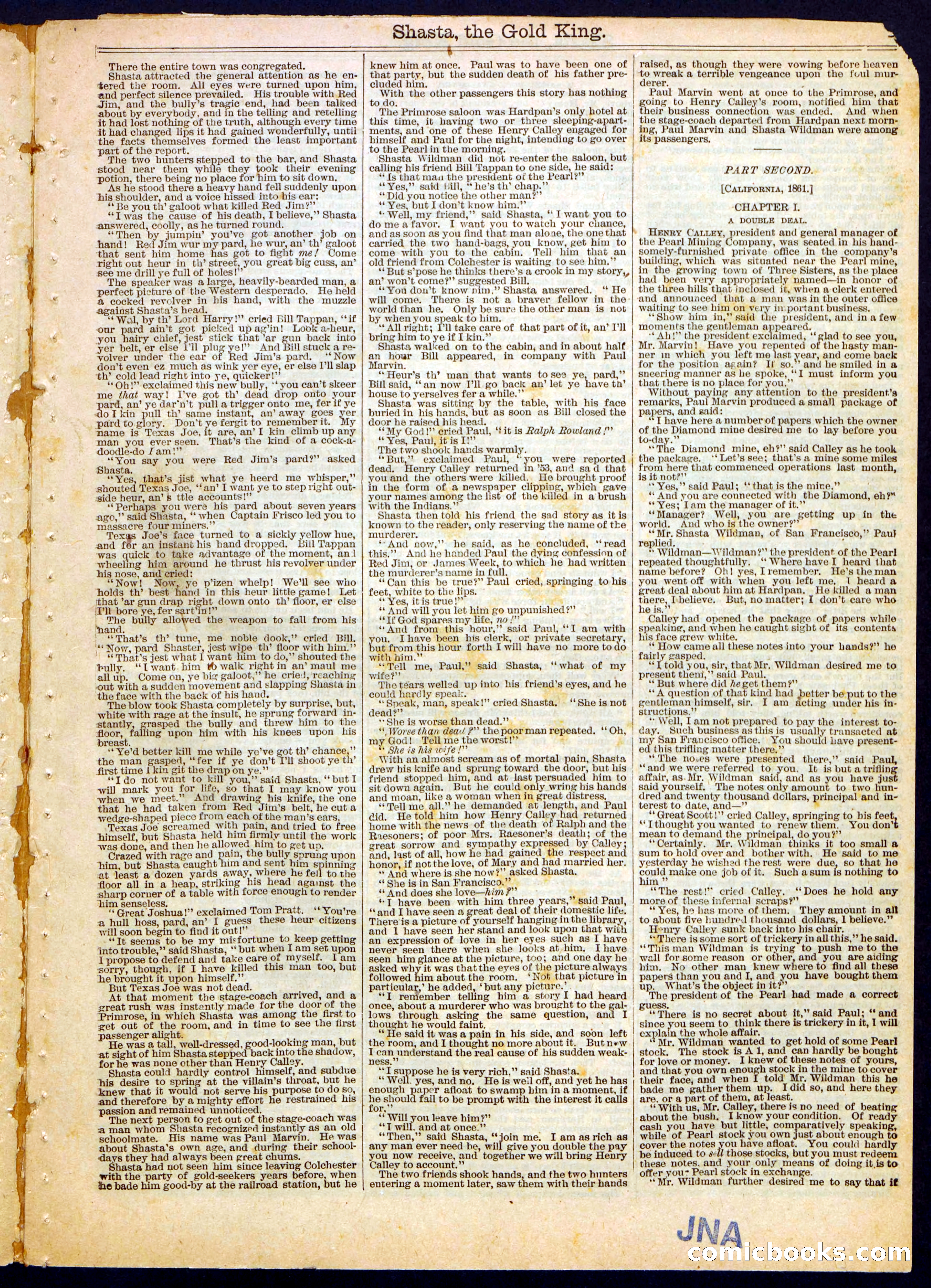 Beadle's Half Dime Library No. 369 — page 5 of 16