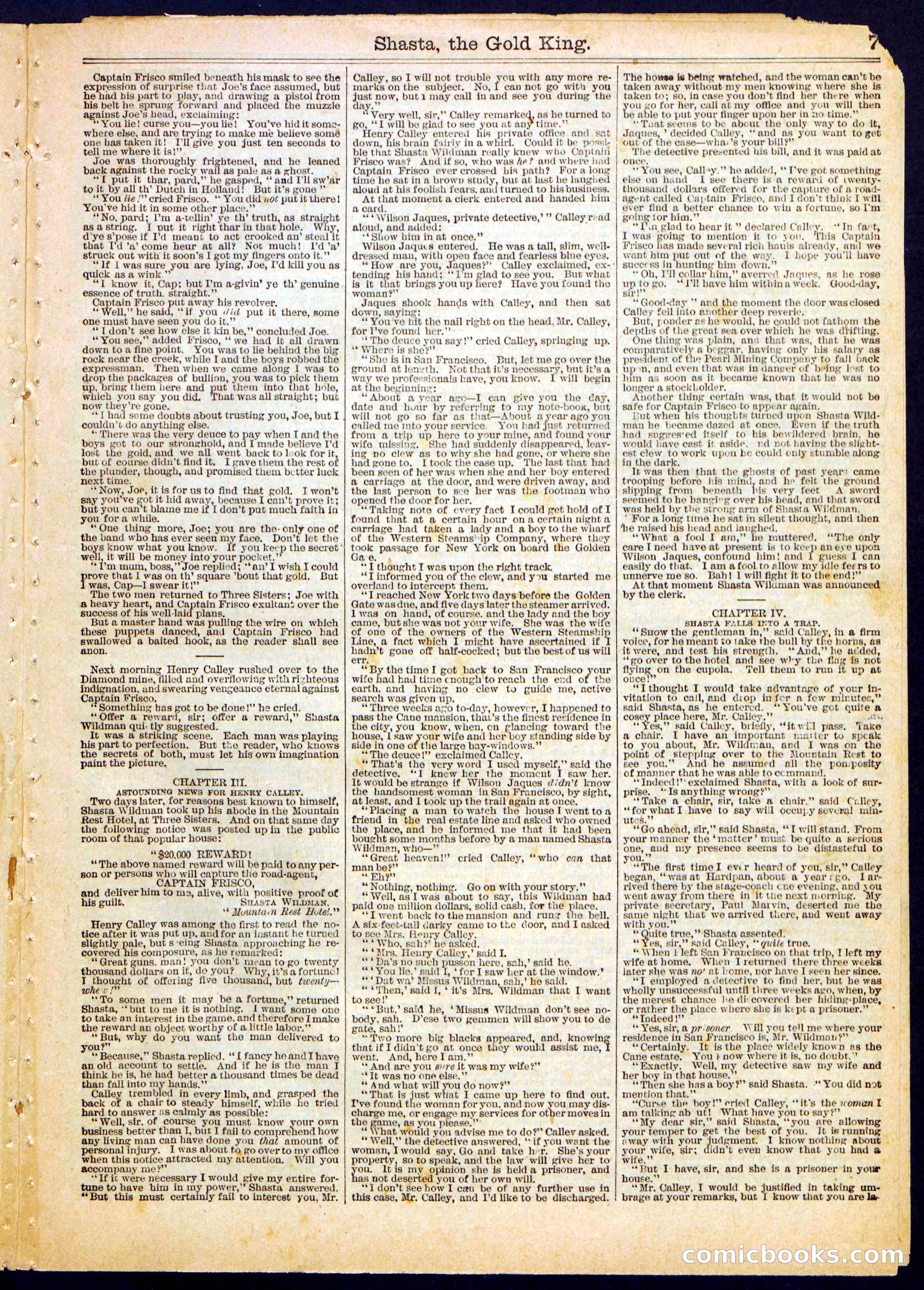 Beadle's Half Dime Library No. 369 — page 7 of 16