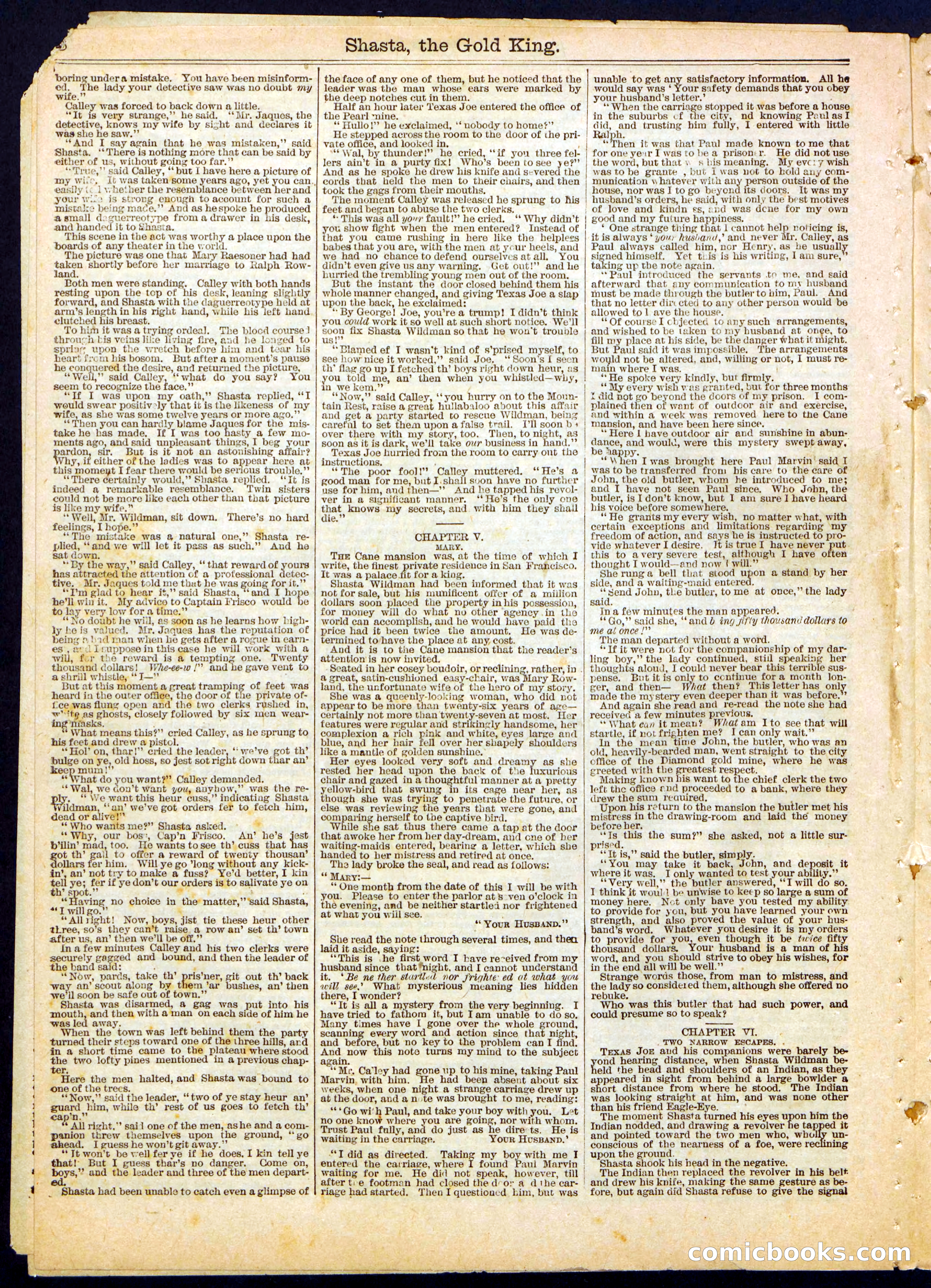 Beadle's Half Dime Library No. 369 — page 8 of 16