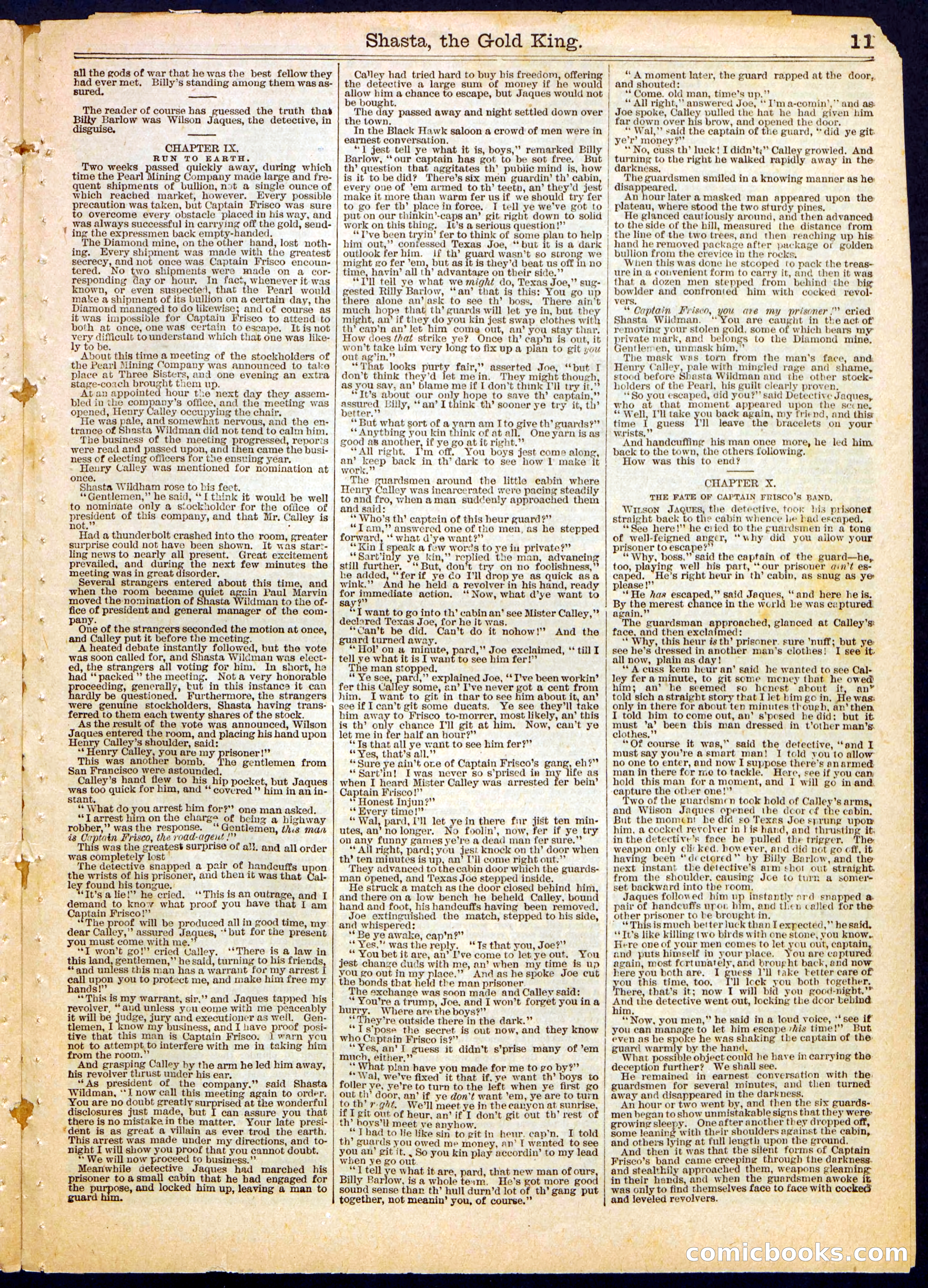 Beadle's Half Dime Library No. 369 — page 11 of 16
