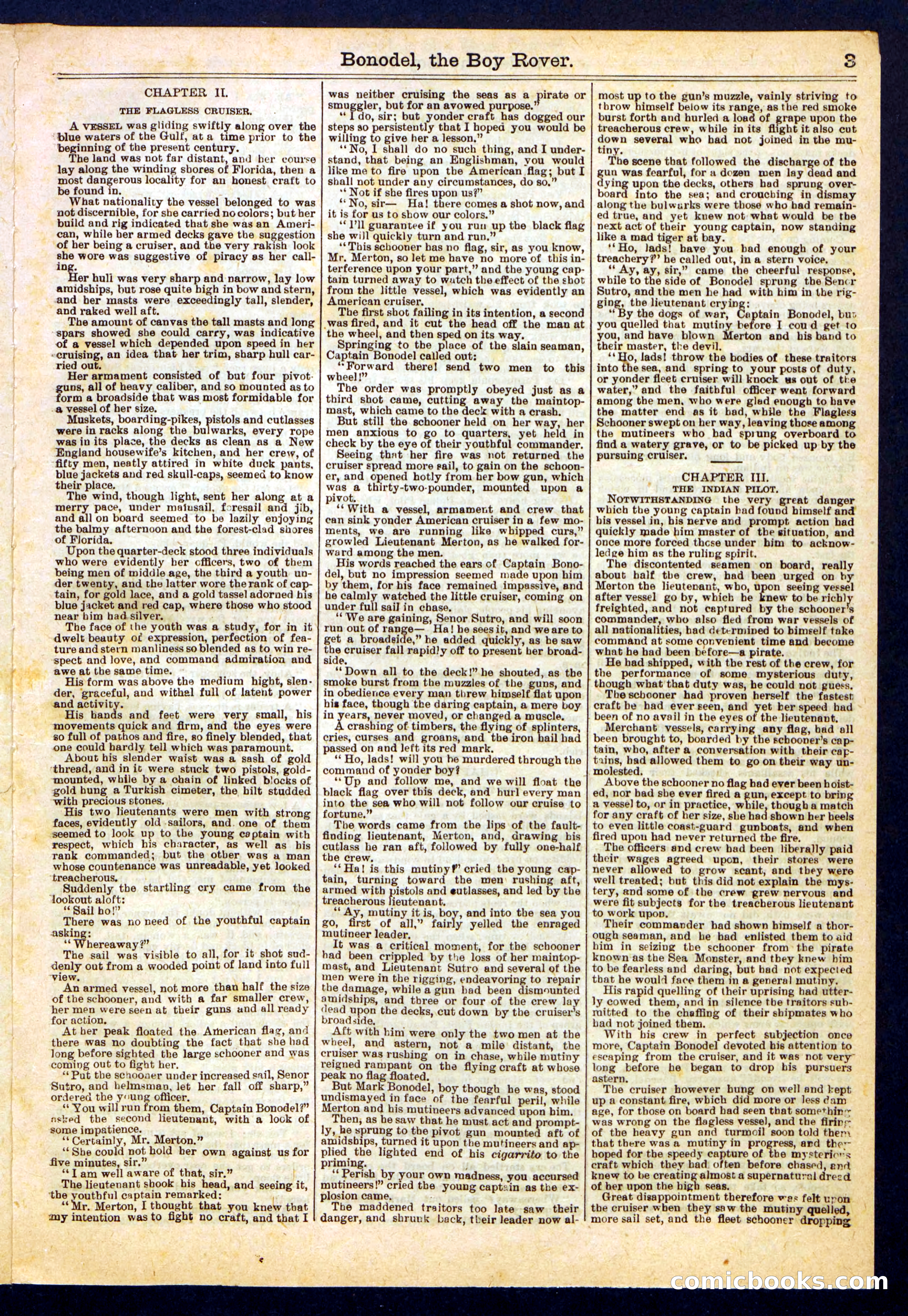 Beadle's Half Dime Library, No. 377 — page 3 of 16