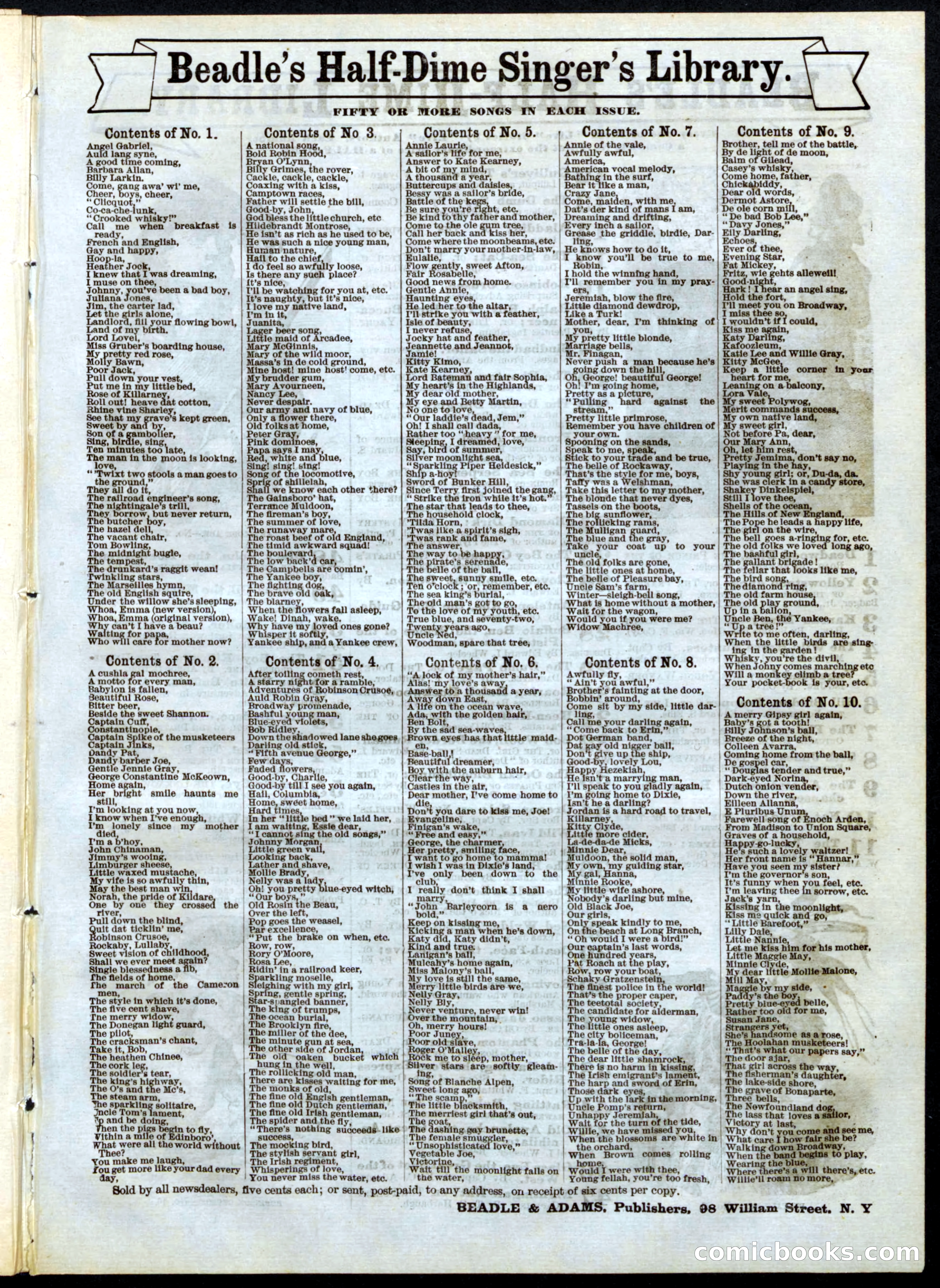 Beadle's Half Dime Library No. 38 — page 15 of 16
