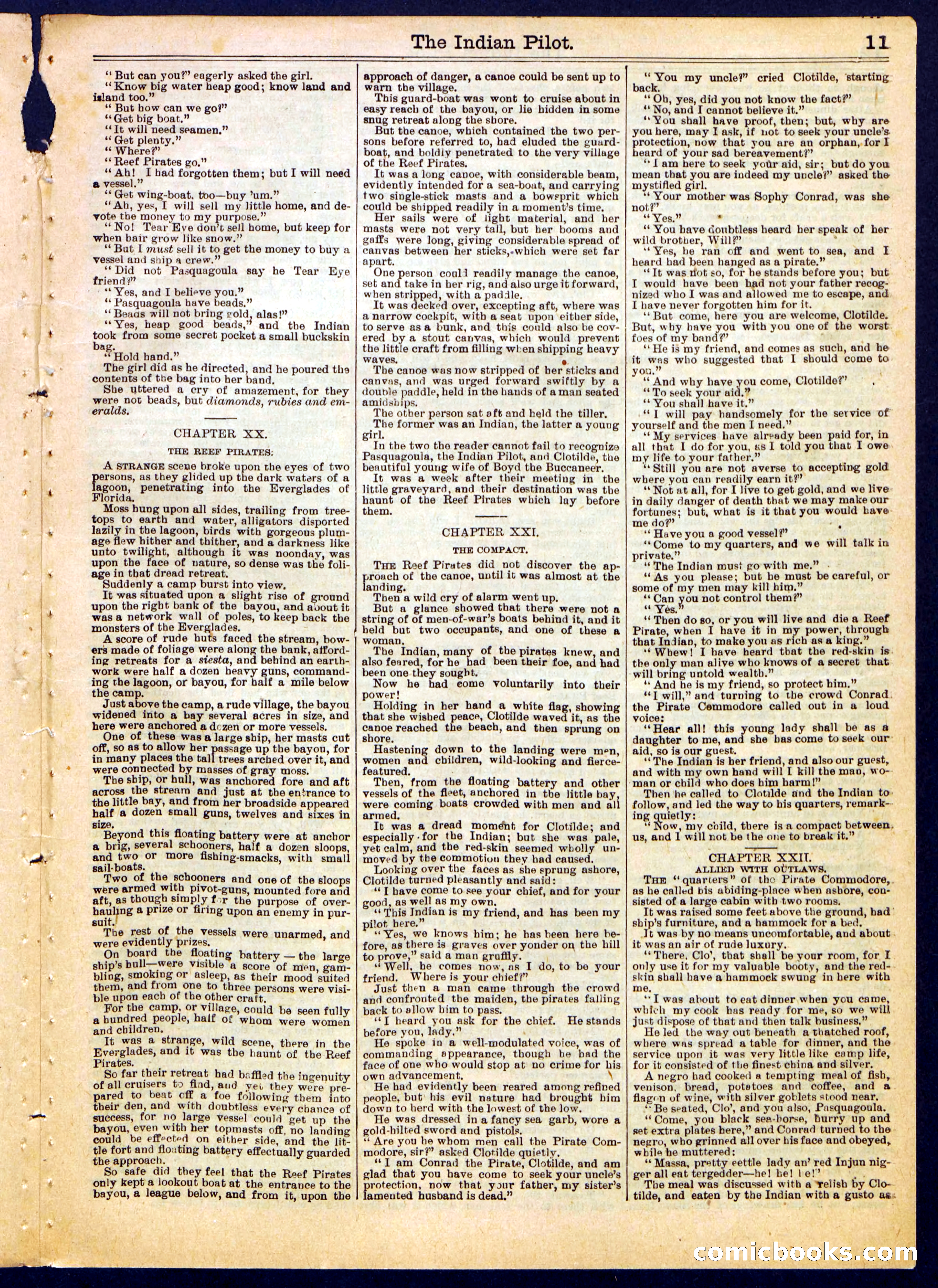 Beadle's Half Dime Library No. 383 — page 11 of 16