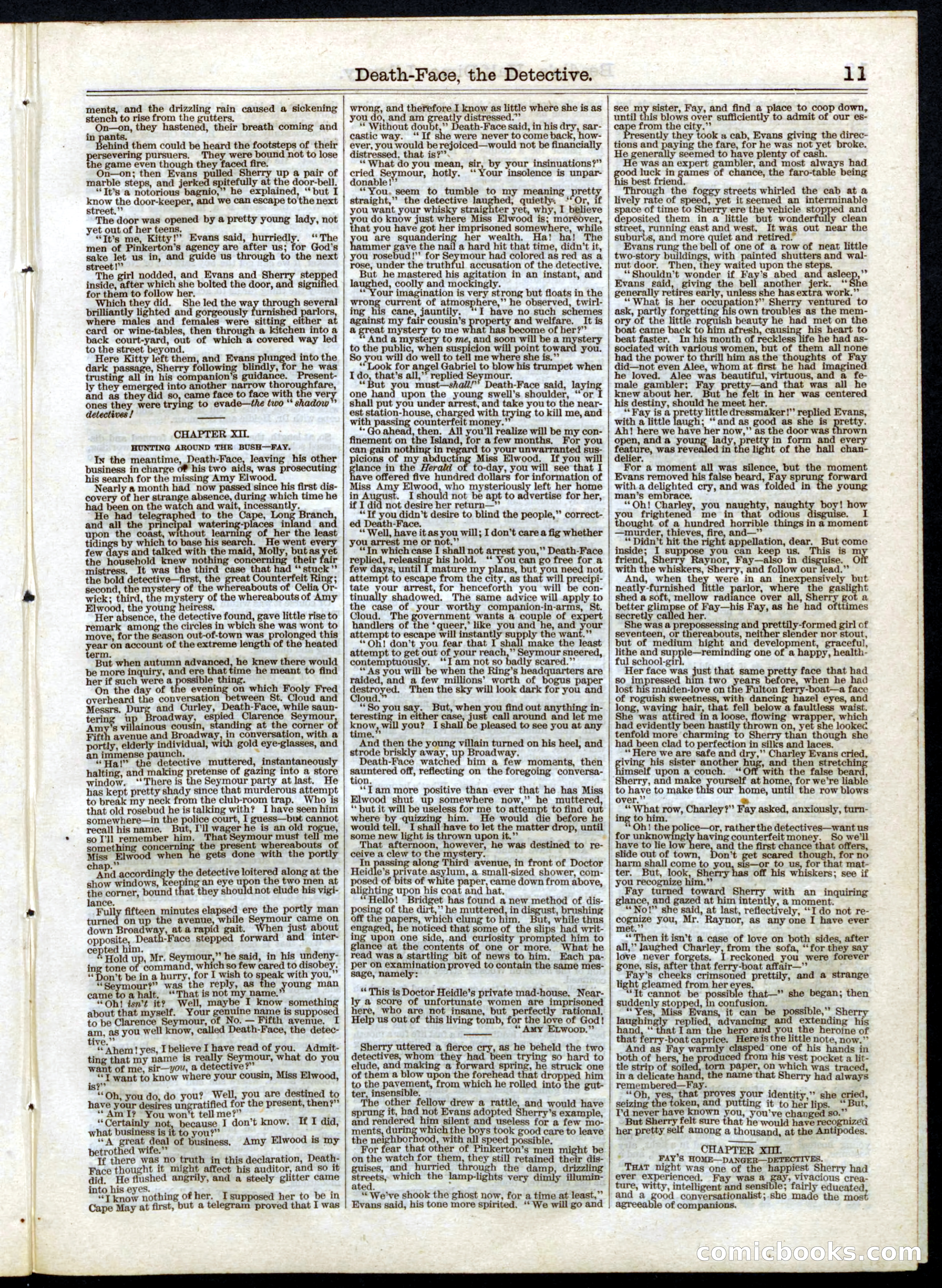 Beadle's Half Dime Library, No. 39 — page 11 of 16