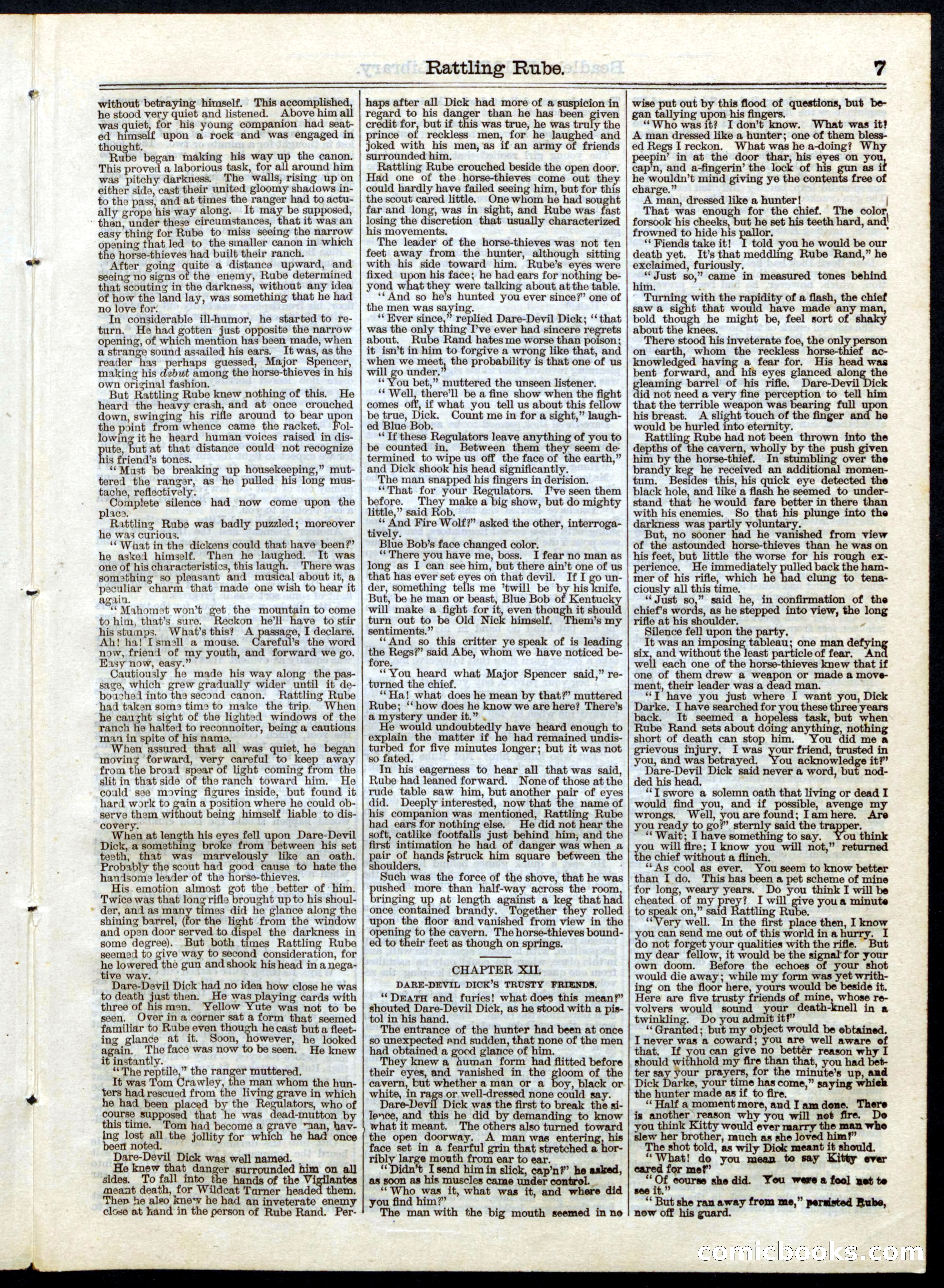Beadle's Half Dime Library No. 44 — page 7 of 16