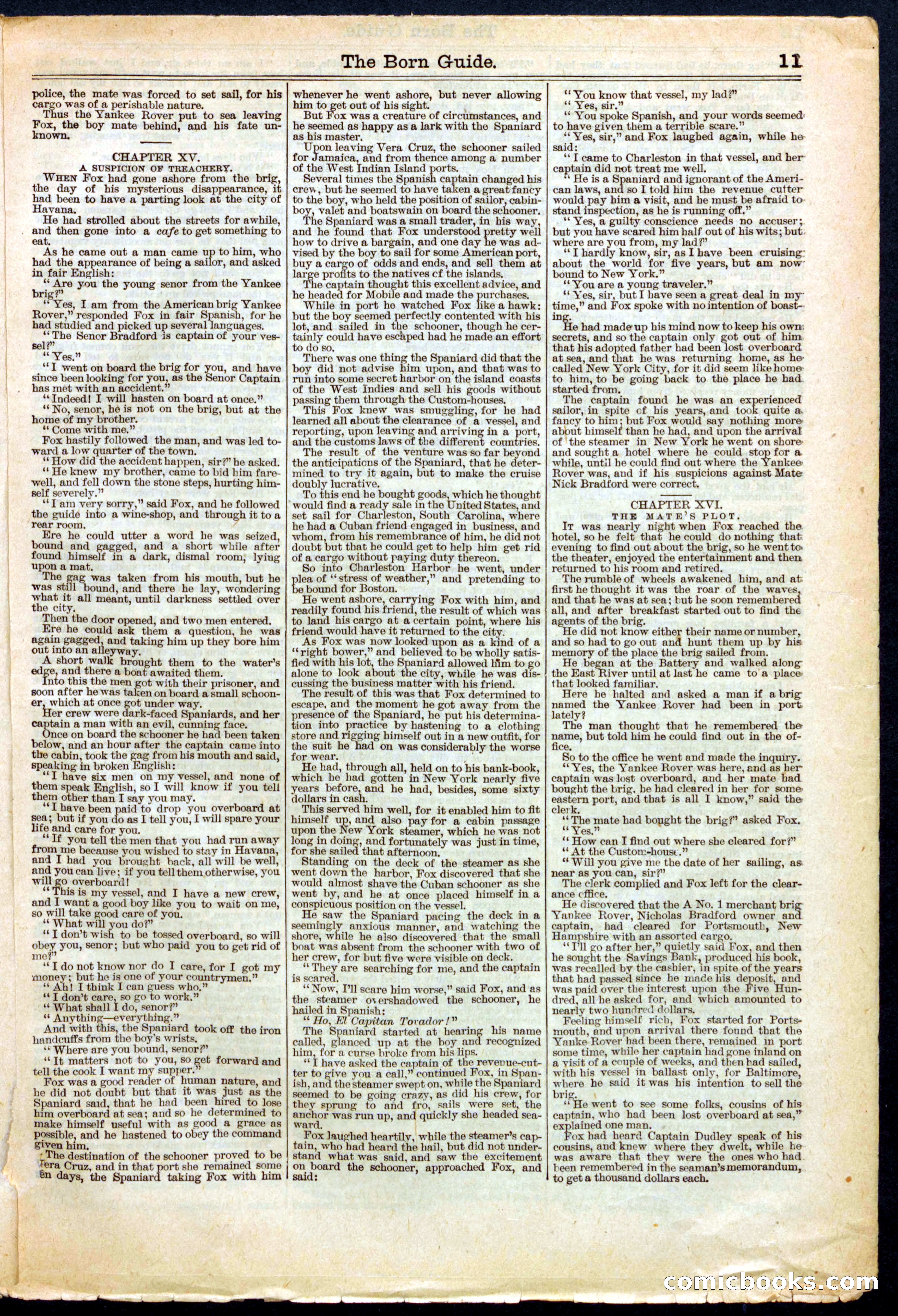 Beadle's Half Dime Library No. 462 — page 11 of 16