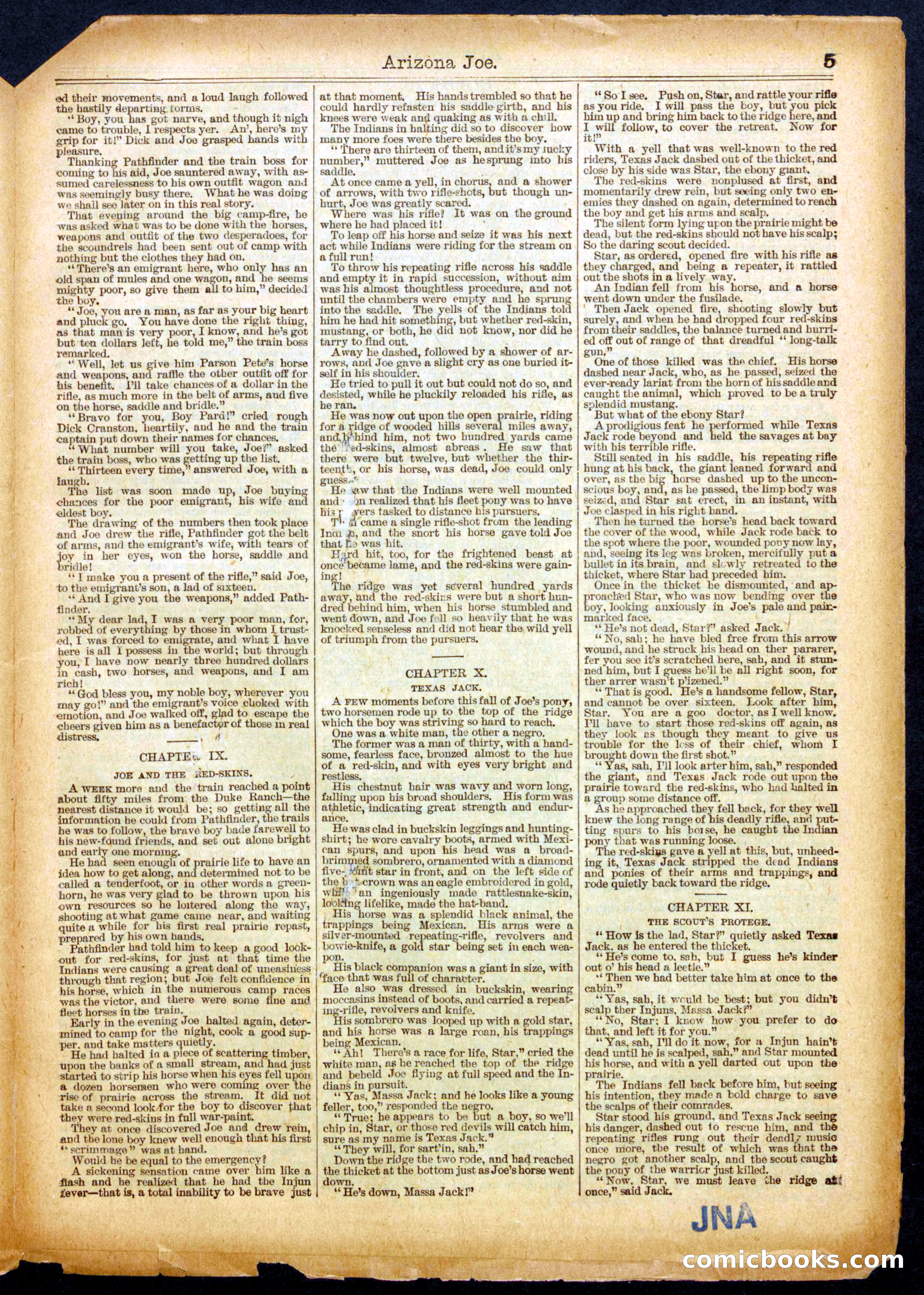 Beadle's Half Dime Library No. 495 — page 5 of 16