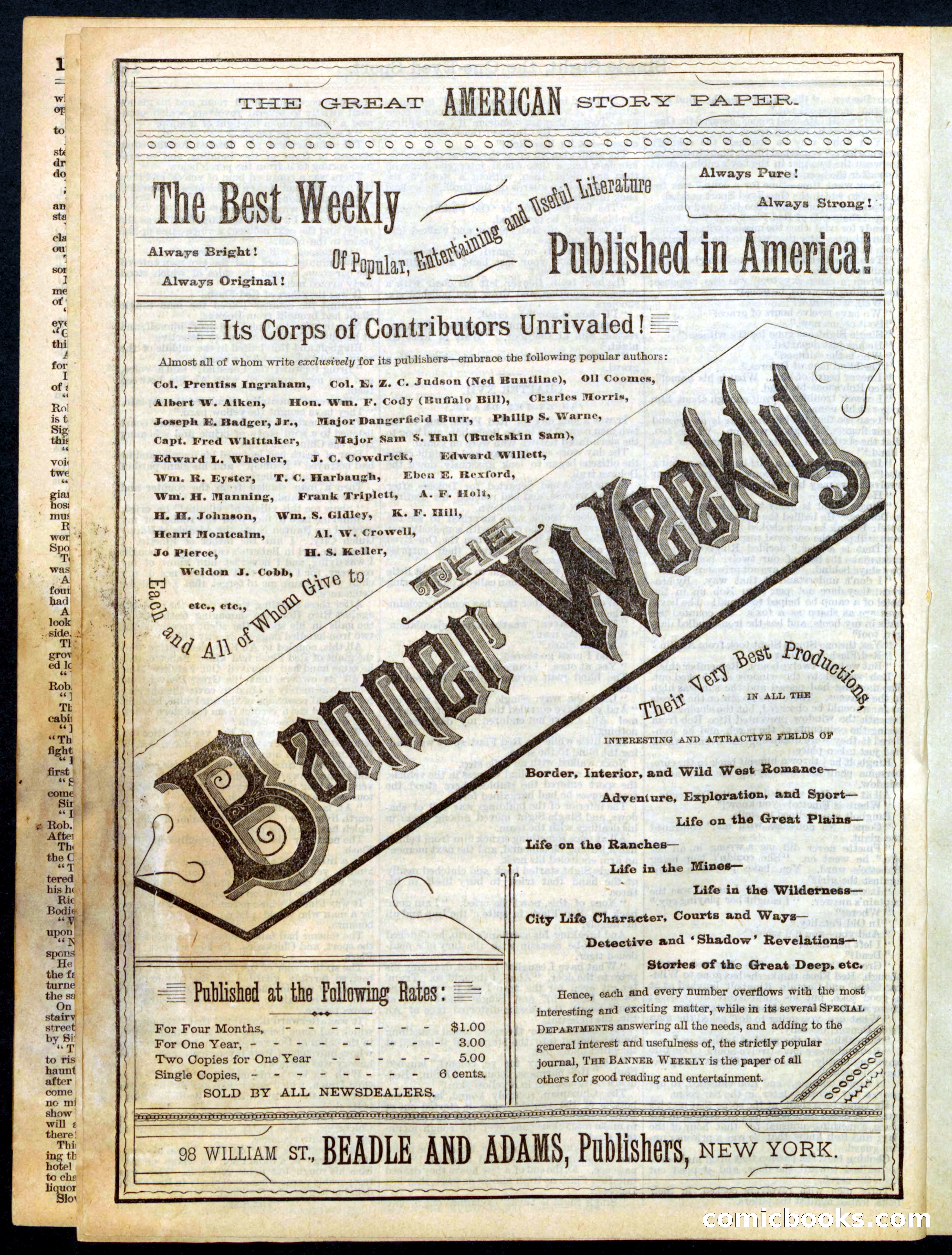 Beadle's Half Dime Library No. 499 — page 14 of 16