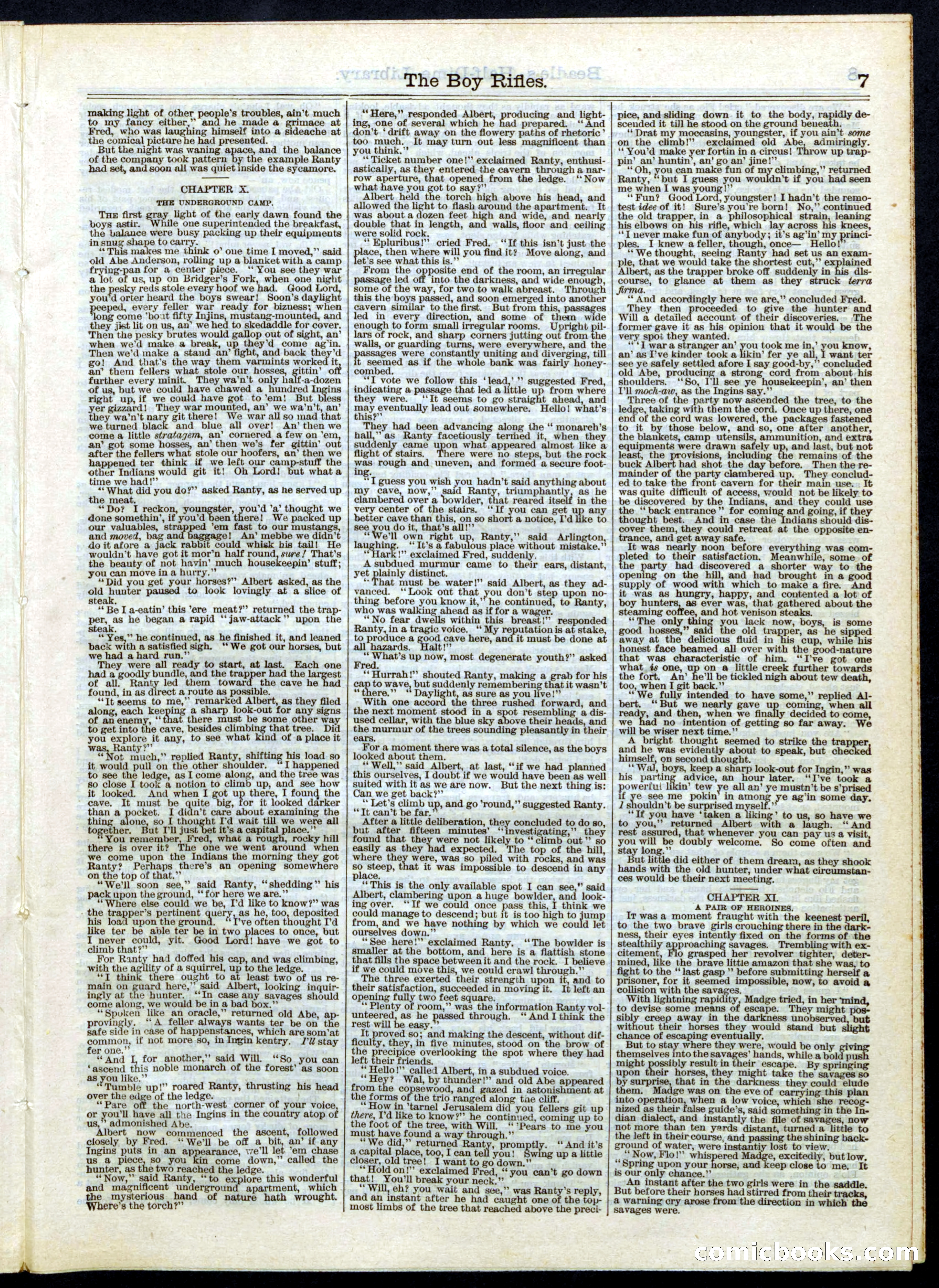 Beadle's Half Dime Library, No. 51 — page 7 of 16