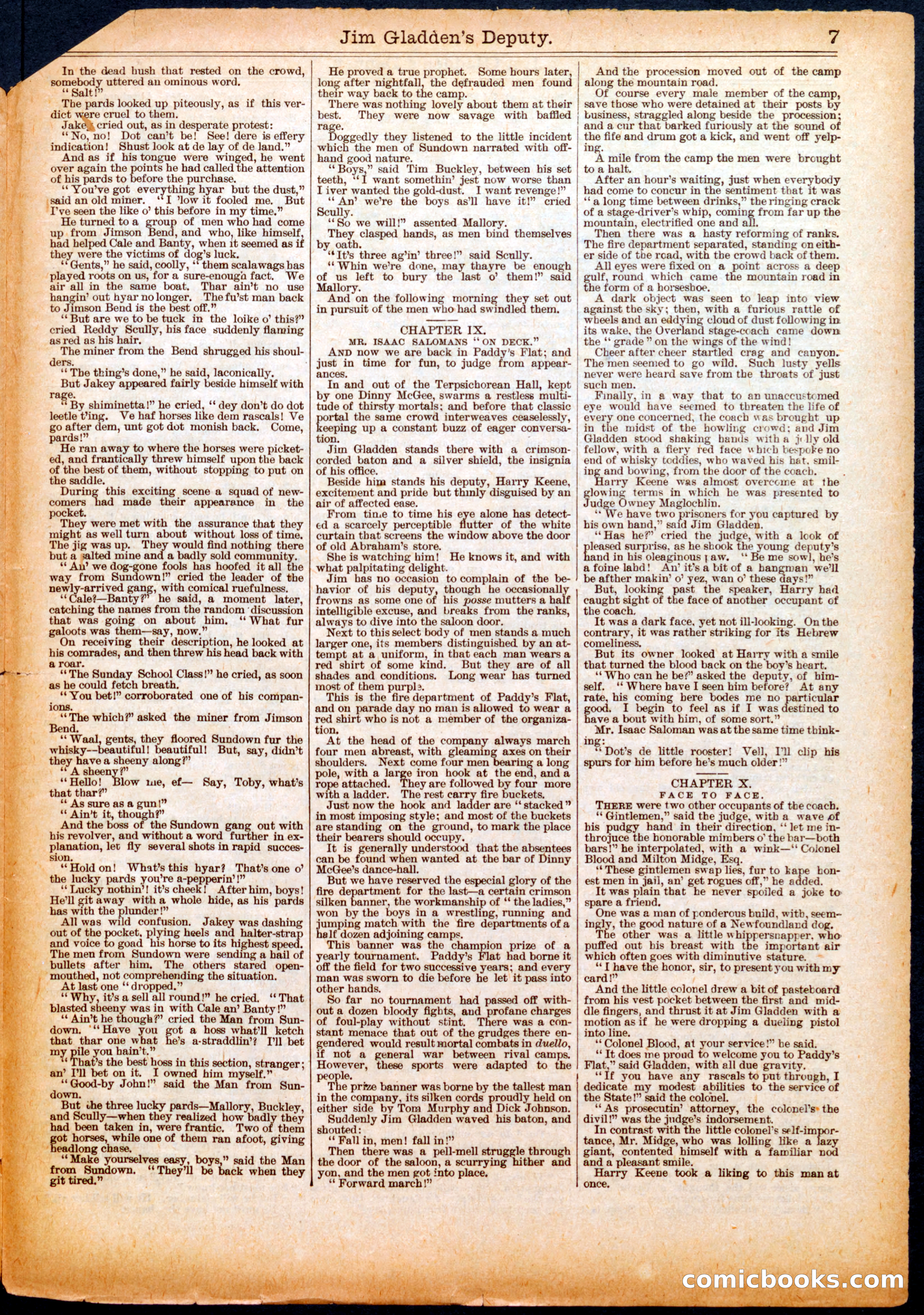 Beadle's Half Dime Library No. 517 — page 7 of 16