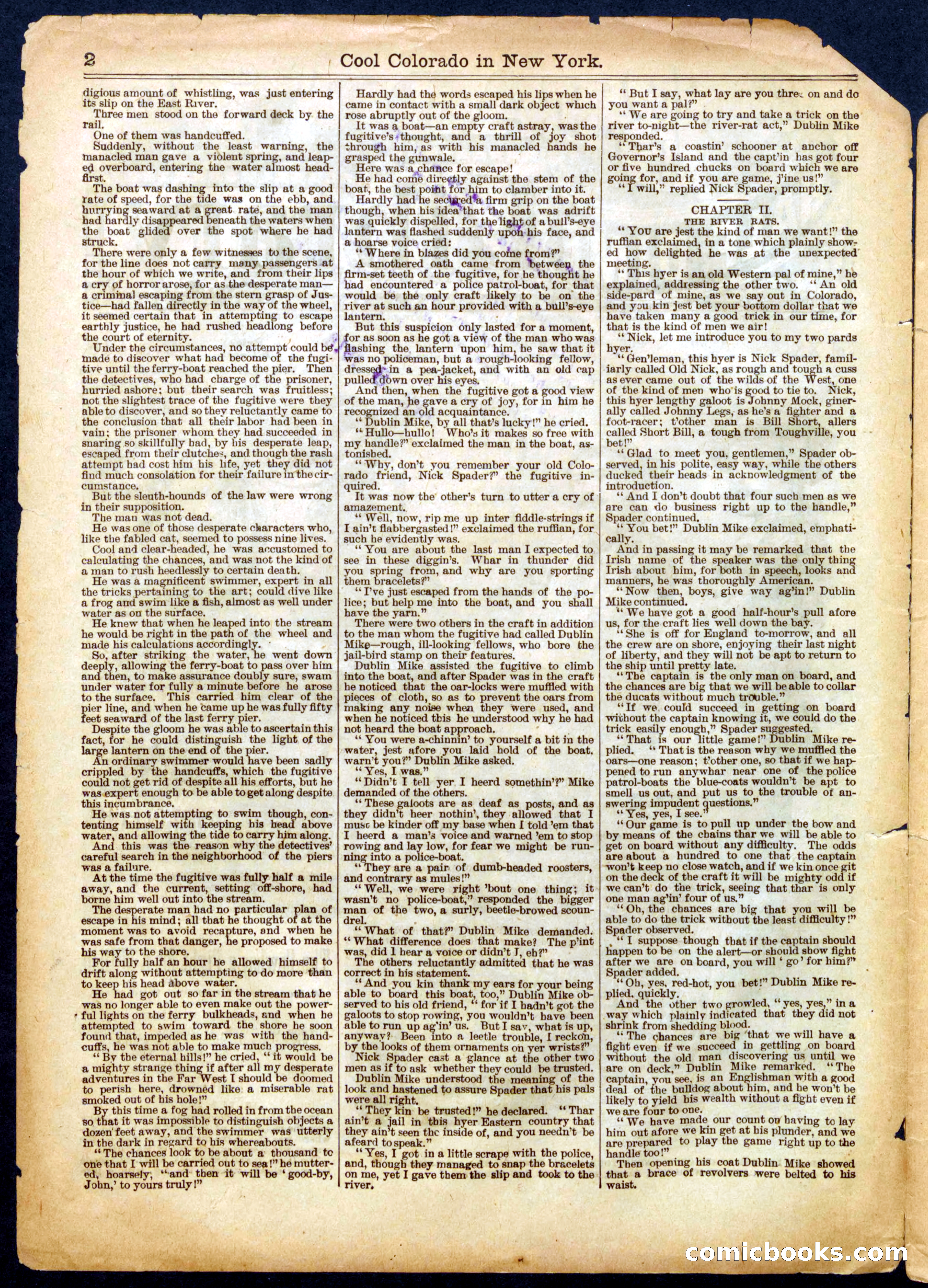 Beadle's Half Dime Library No. 518 — page 2 of 16