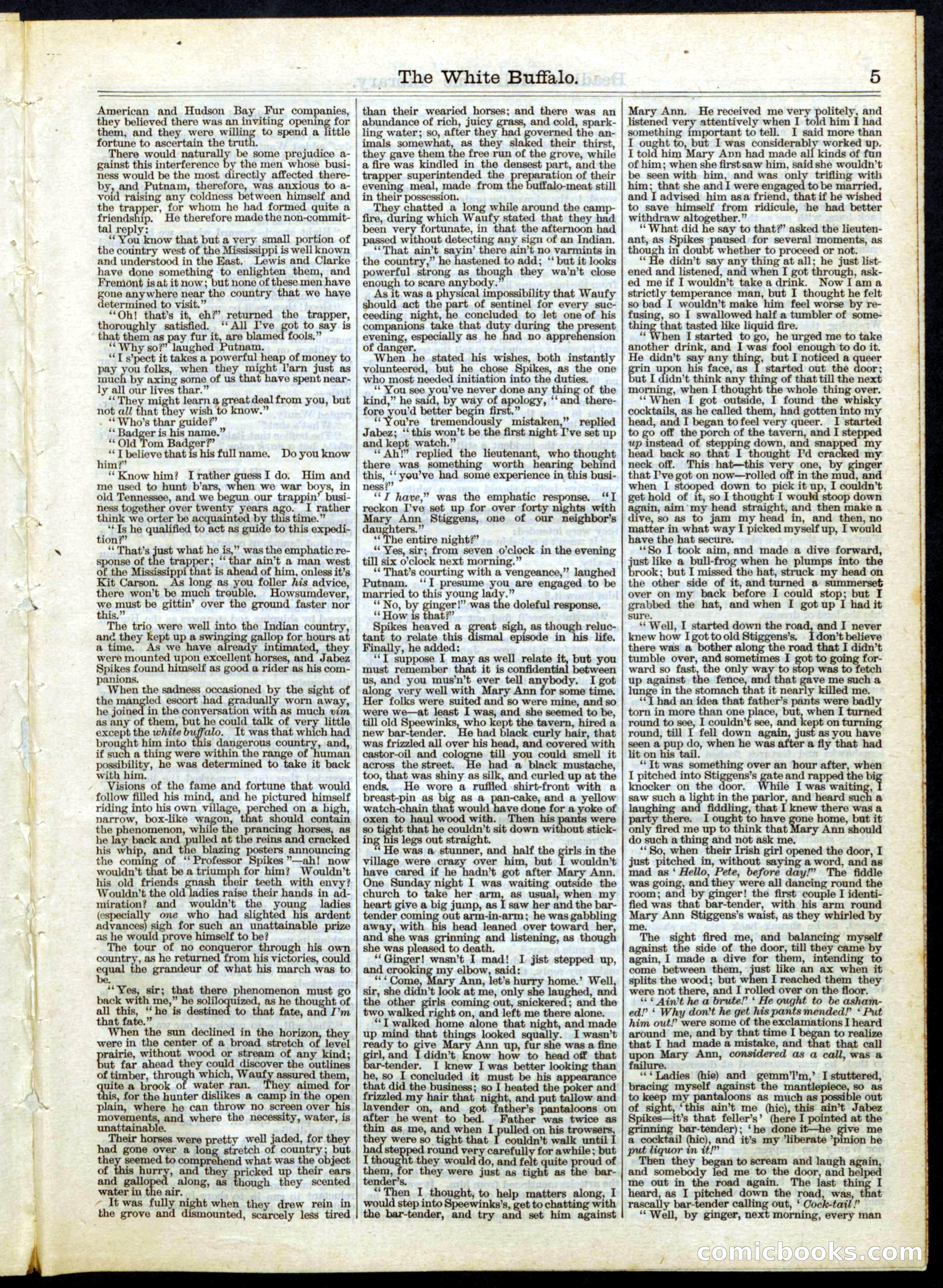 Beadle's Half Dime Library No. 52 — page 5 of 16