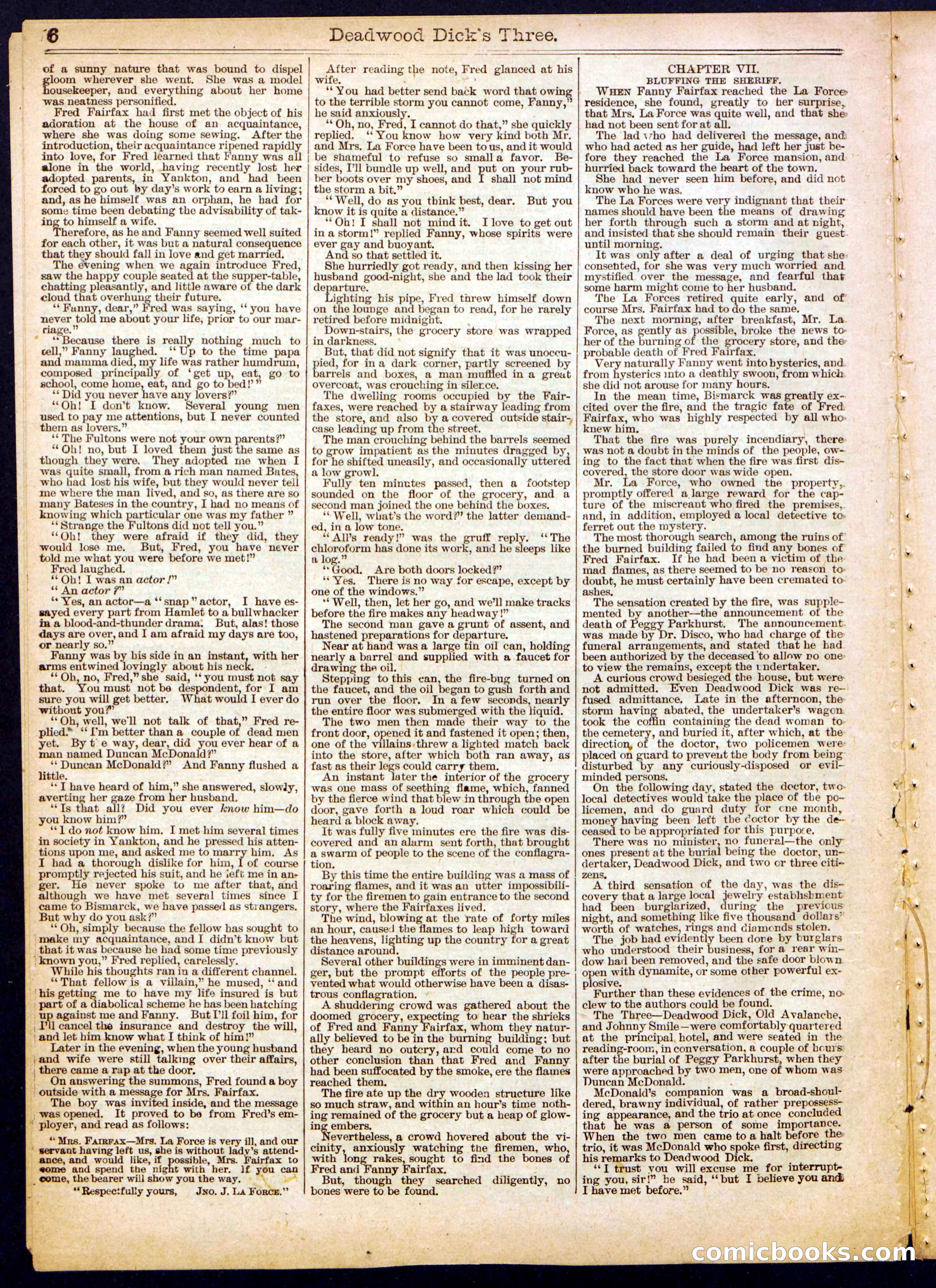 Beadle's Half Dime Library No. 522 — page 6 of 16