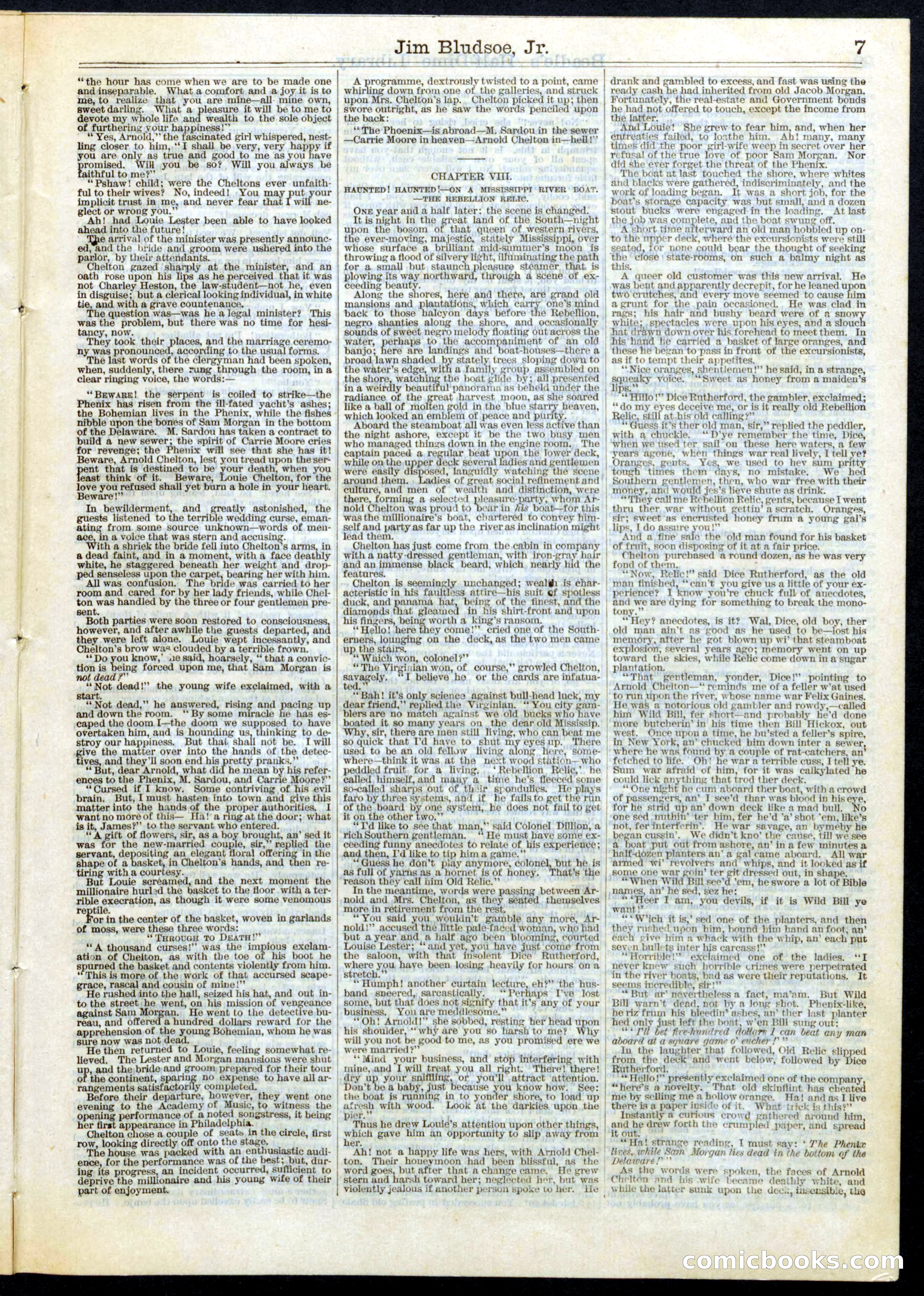 Beadle's Half Dime Library No. 53 — page 7 of 16