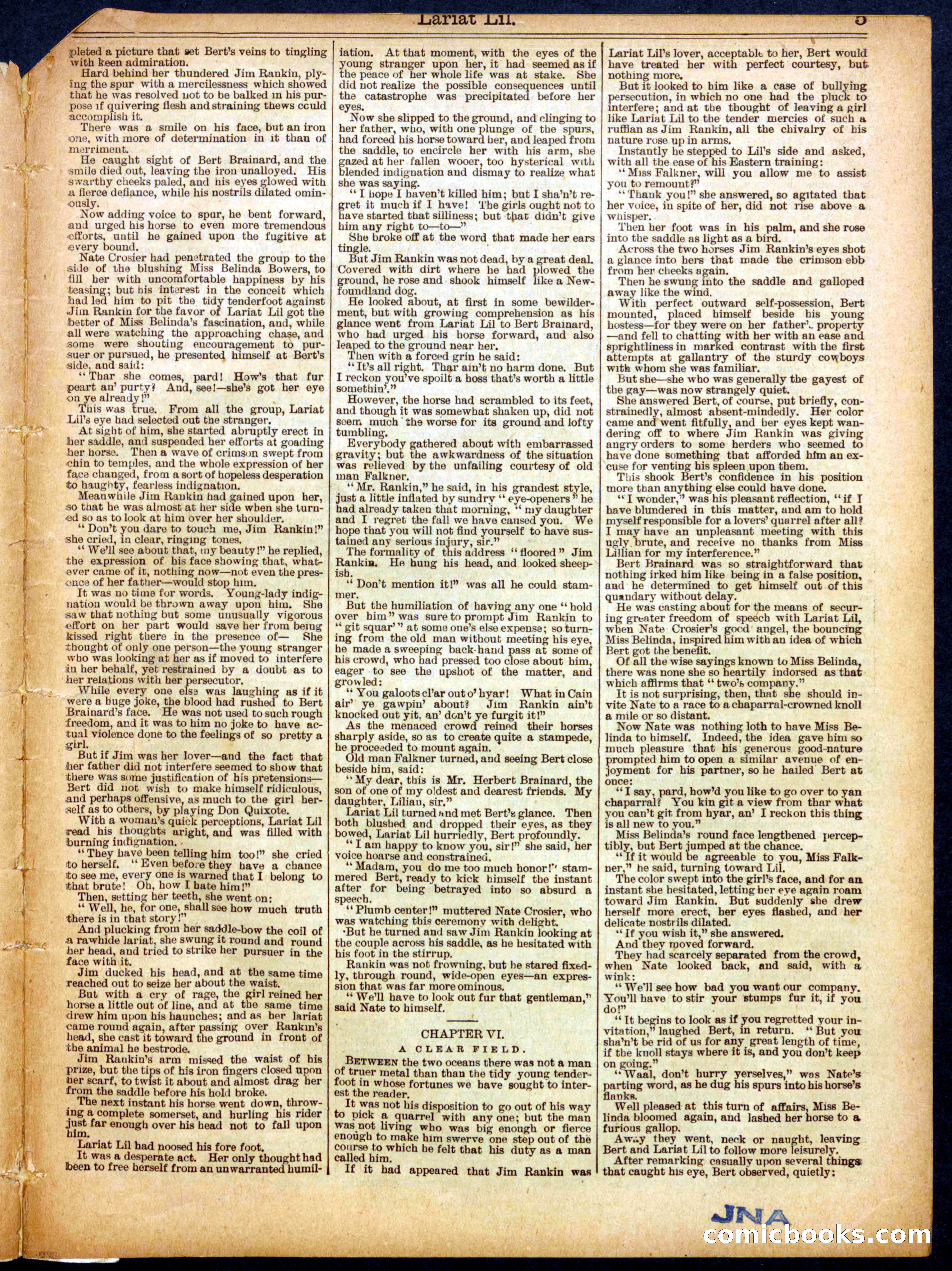 Beadle's Half Dime Library, No. 556 — page 5 of 16