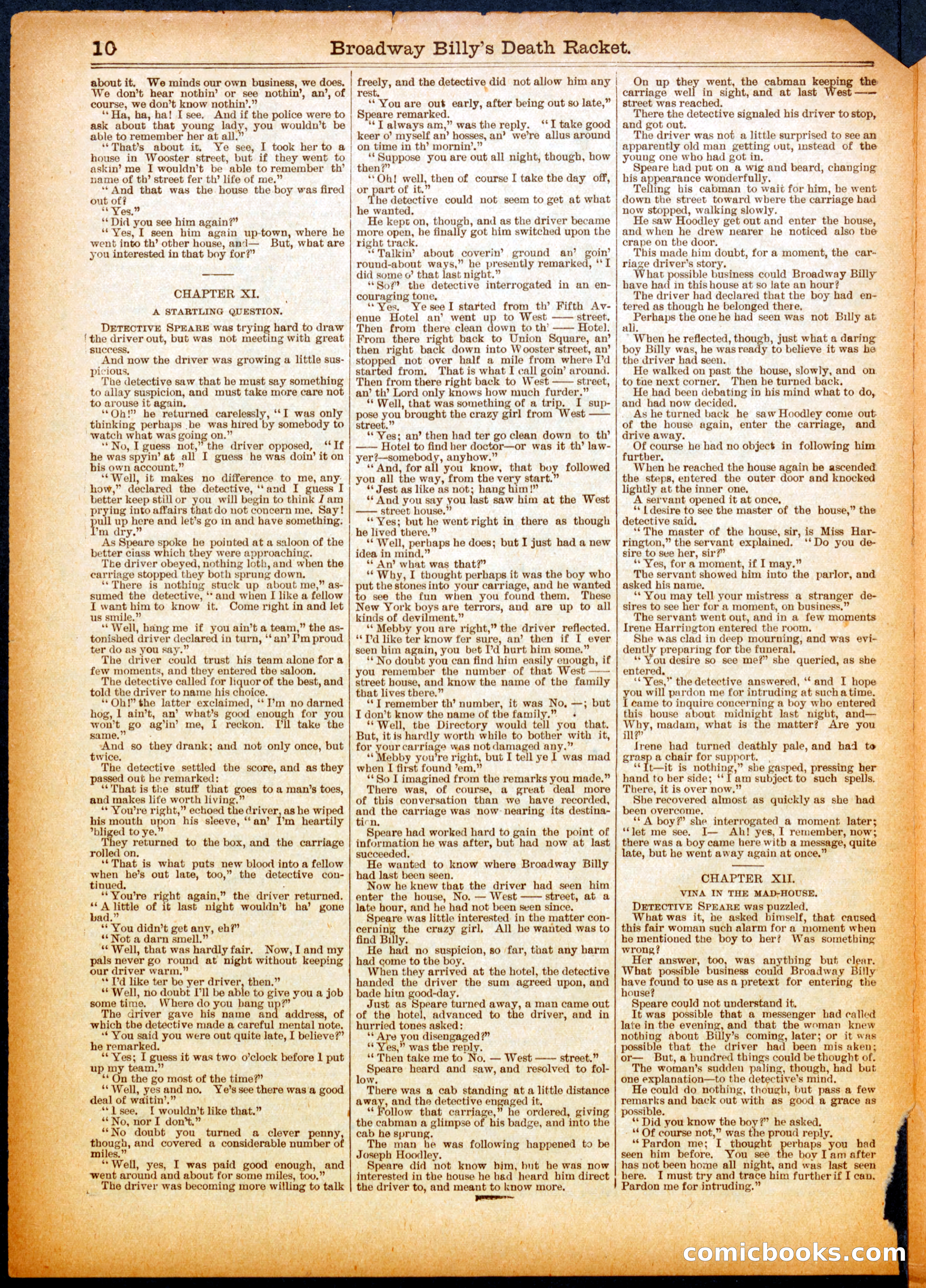 Beadle's Half Dime Library, No. 557 — page 10 of 16