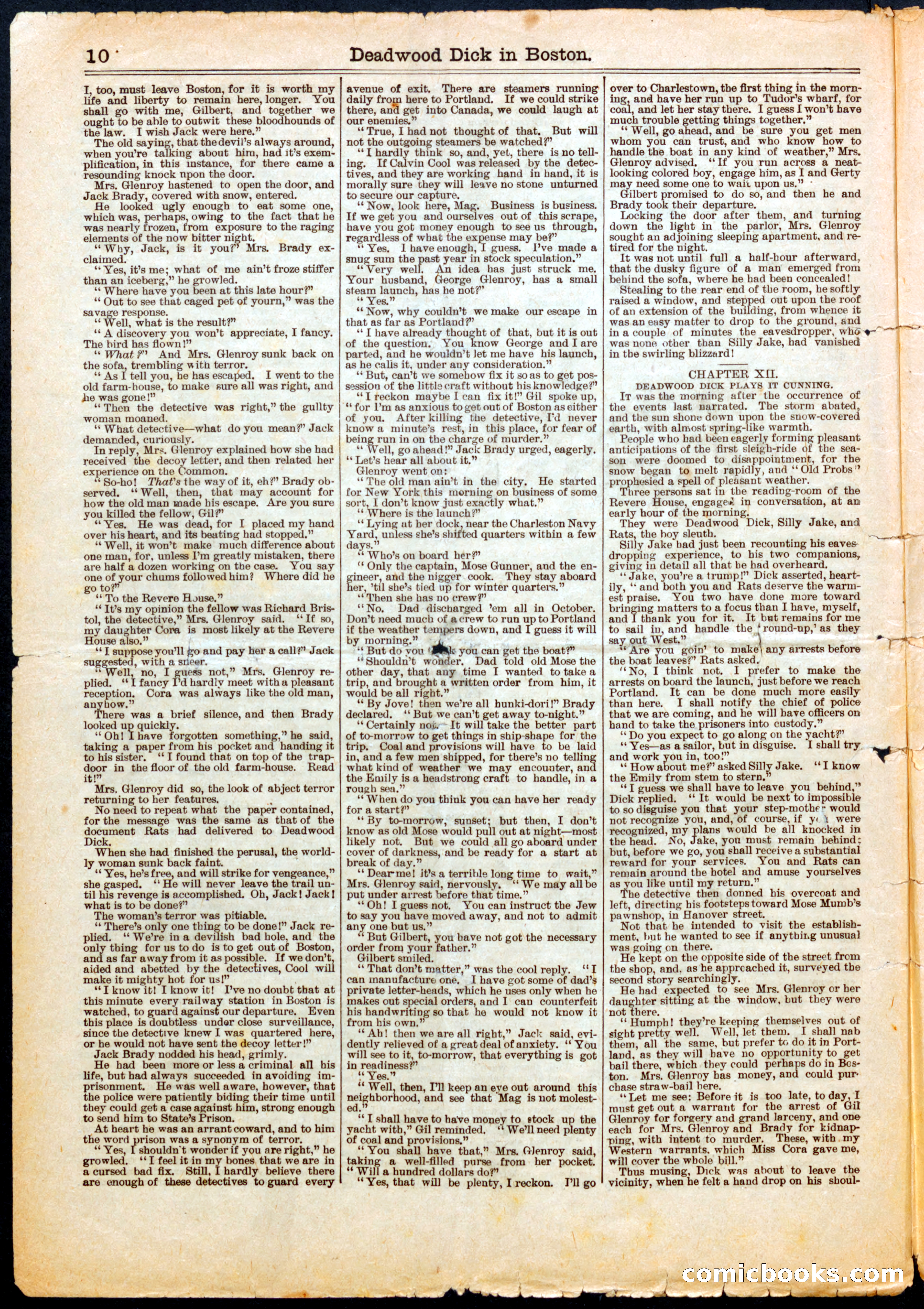 Beadle's Half Dime Library No. 561: Deadwood Dick — page 10 of 16