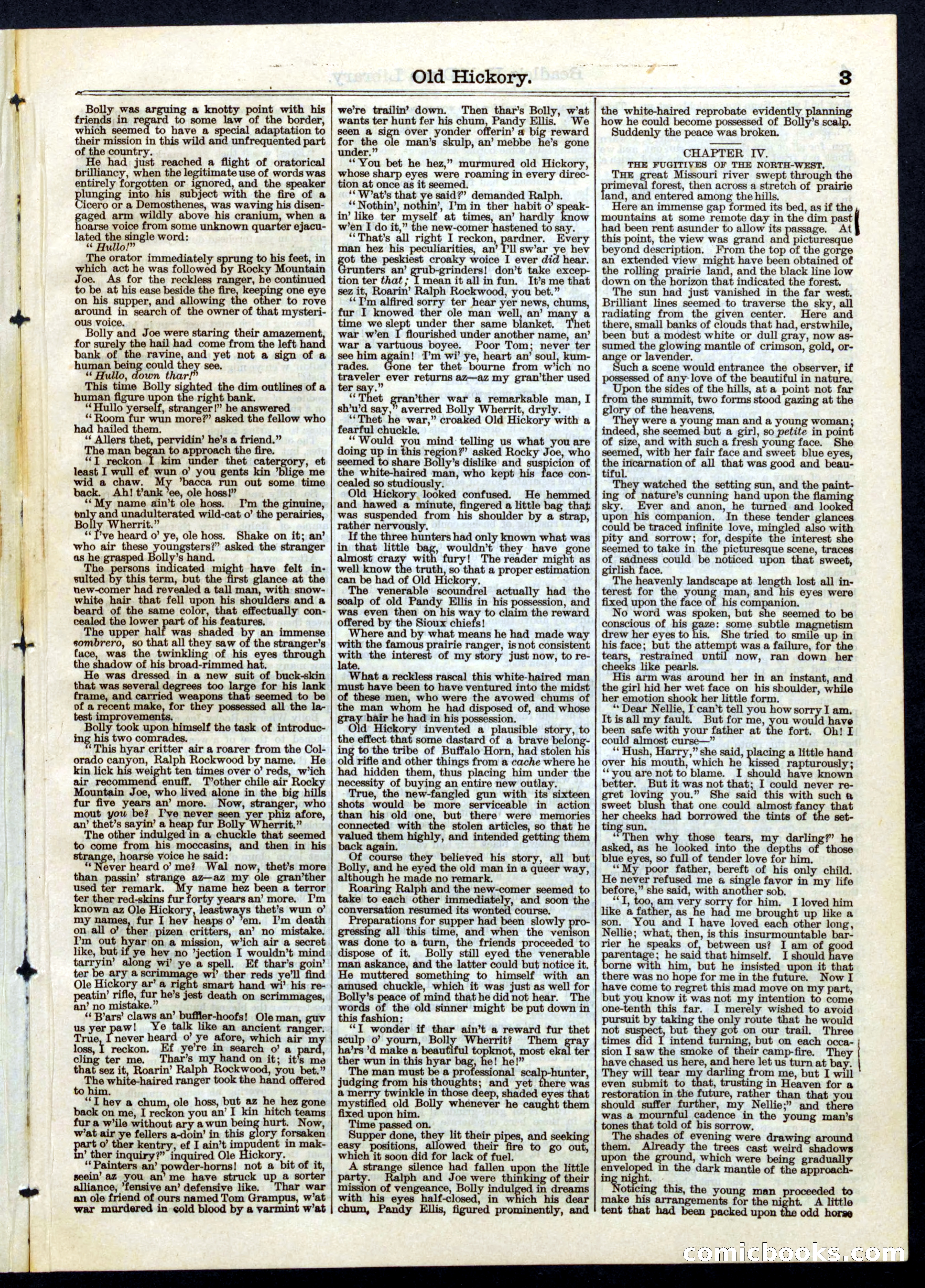 Beadle's Half Dime Library, No. 59 — page 3 of 16