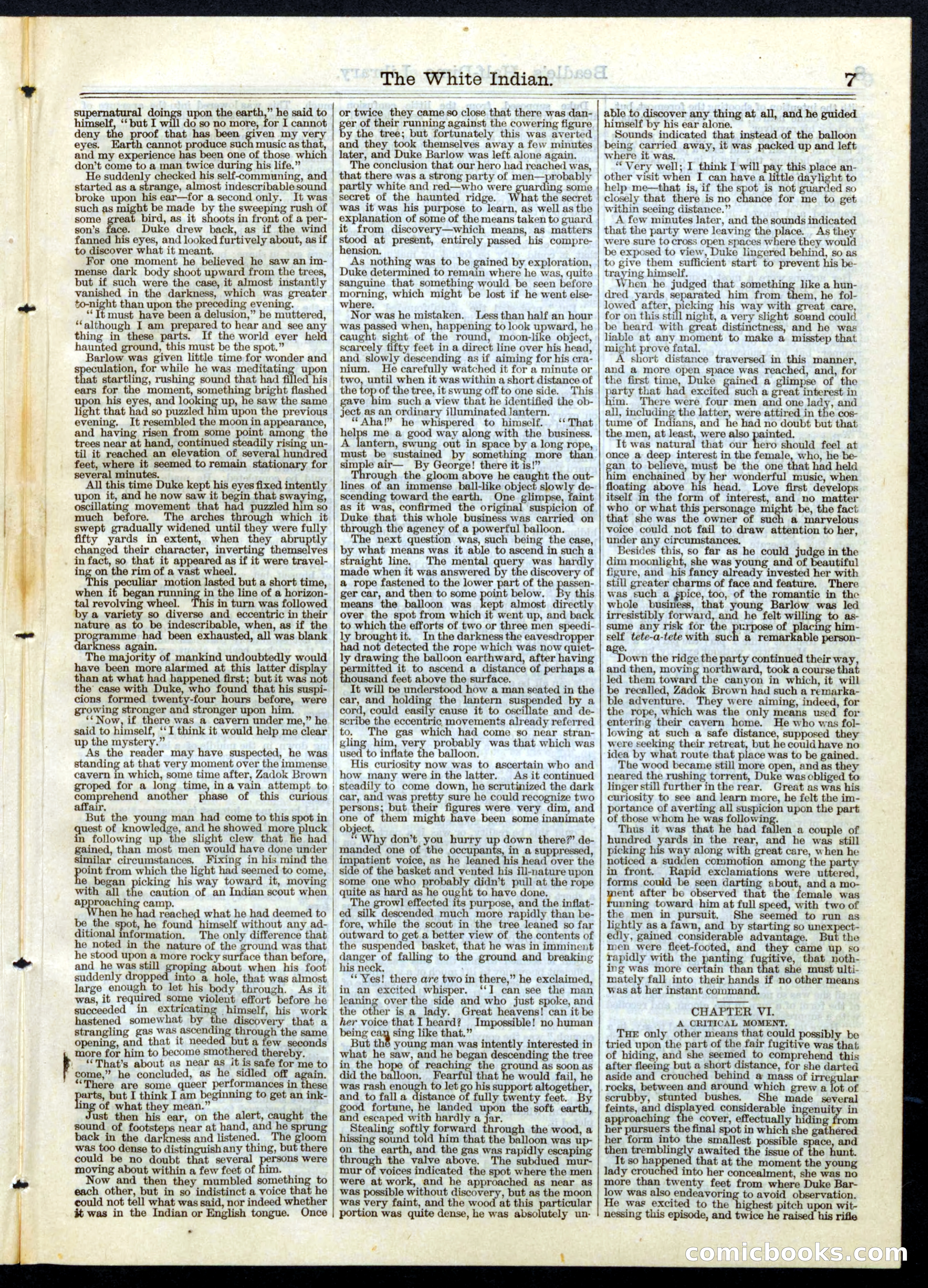 Beadle's Half Dime Library No. 60 — page 7 of 16