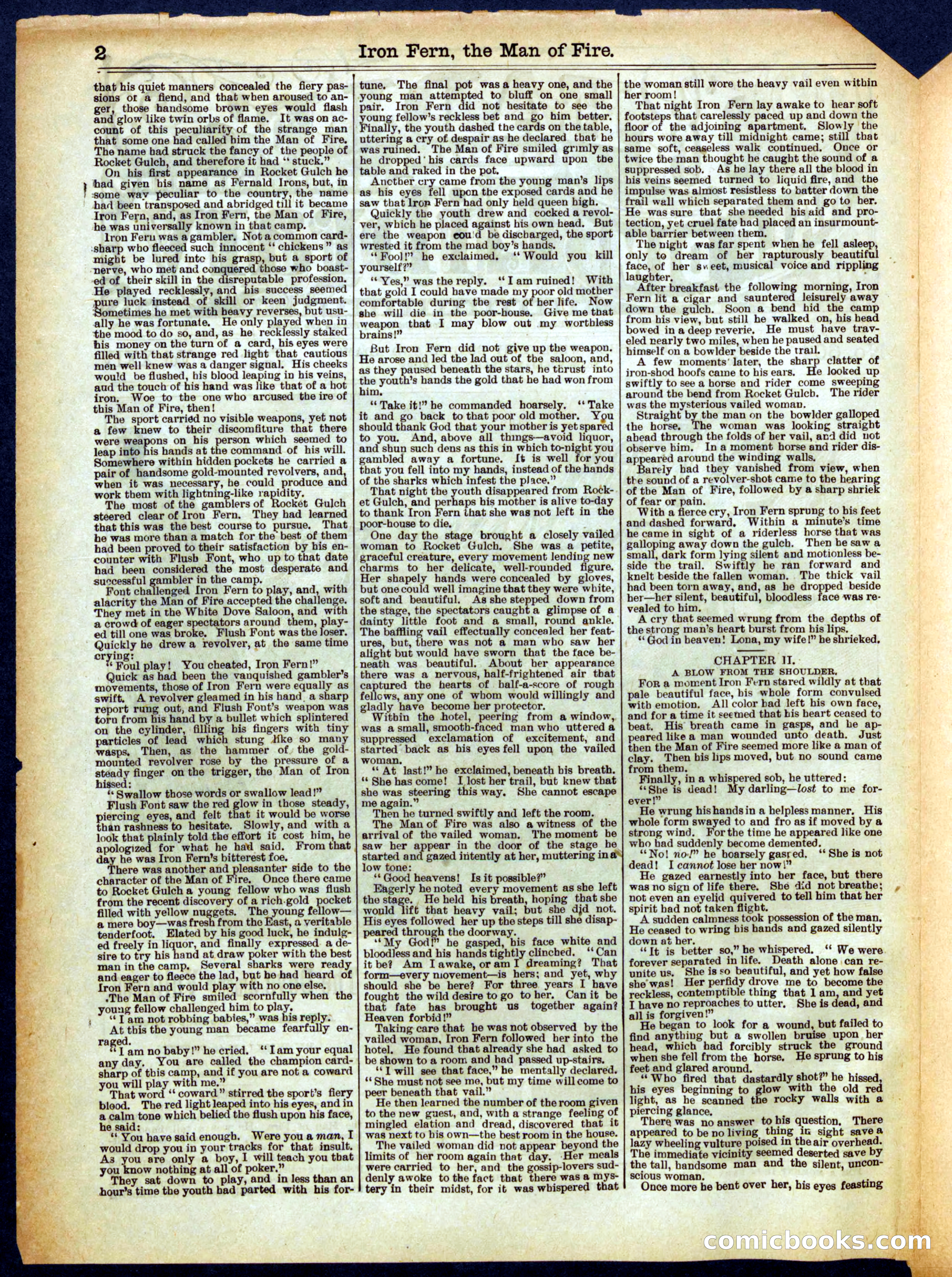 Beadle's Half Dime Library No. 604 — page 2 of 16