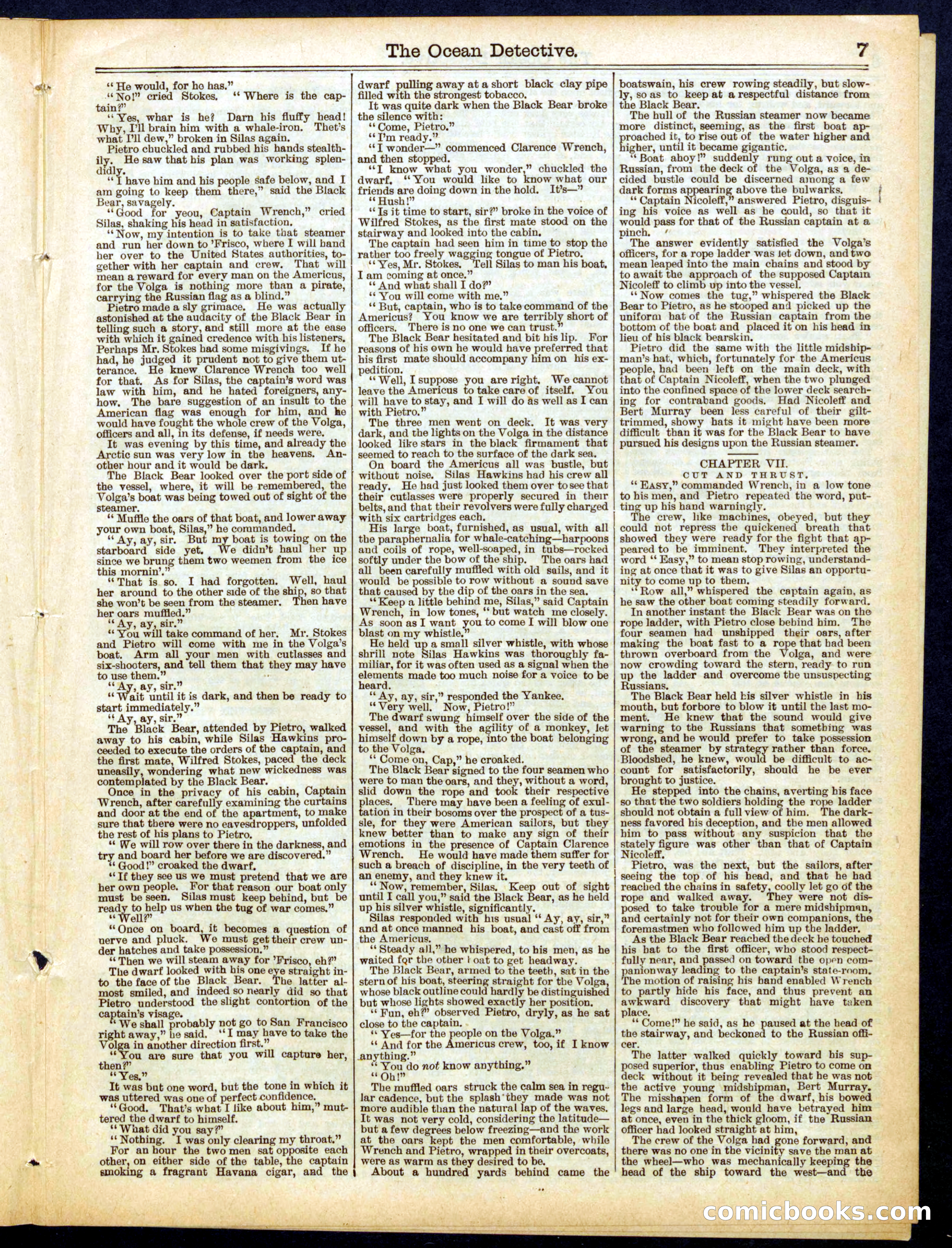 Beadle's Half Dime Library No. 616 — page 7 of 16
